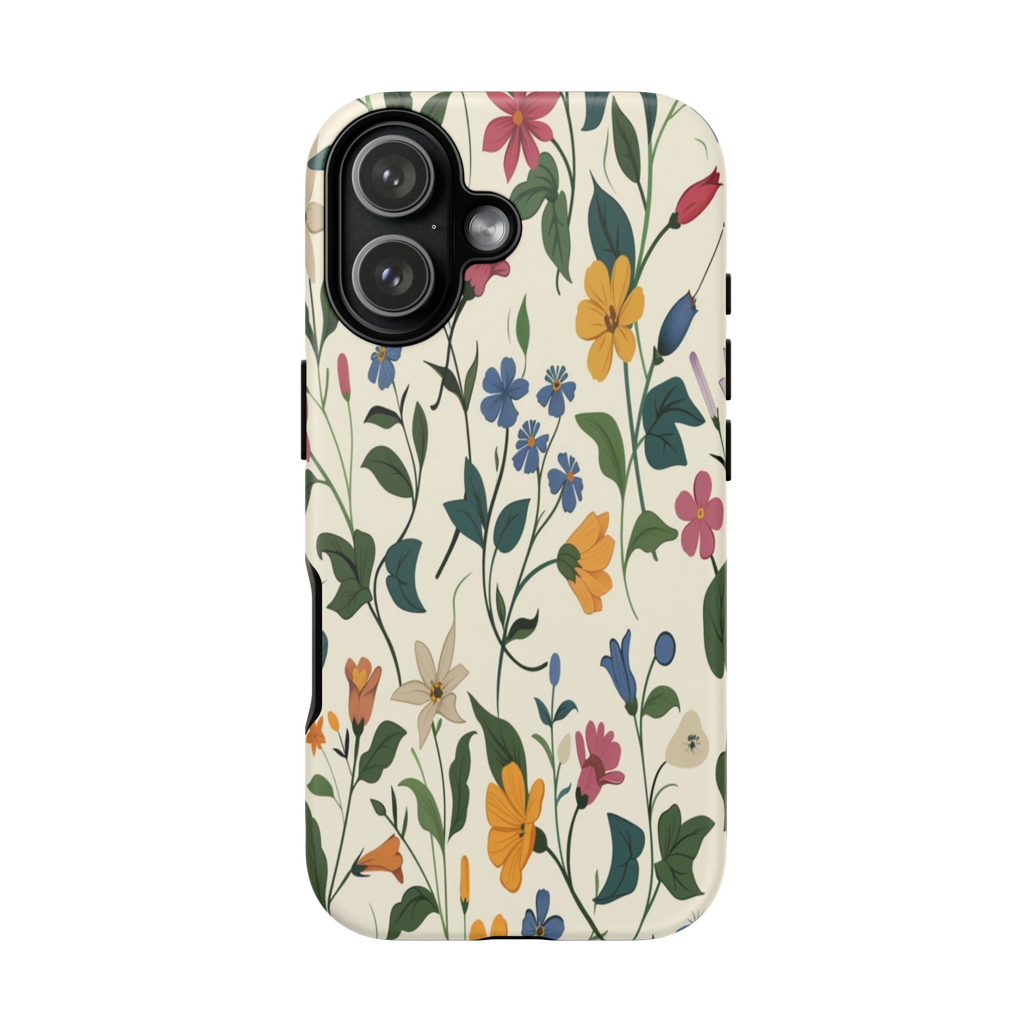 Vibrant Botanical Floral Pattern