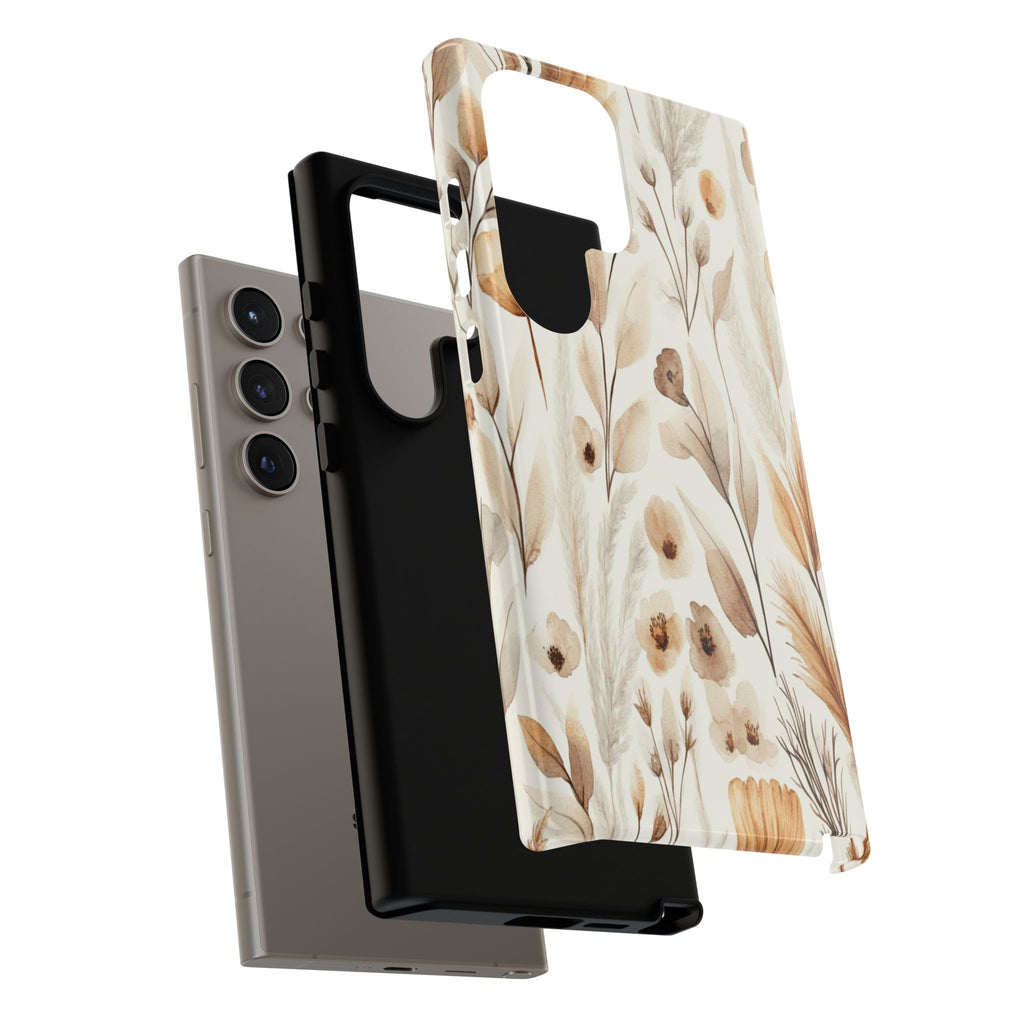 Dried Flowers Watercolor Case