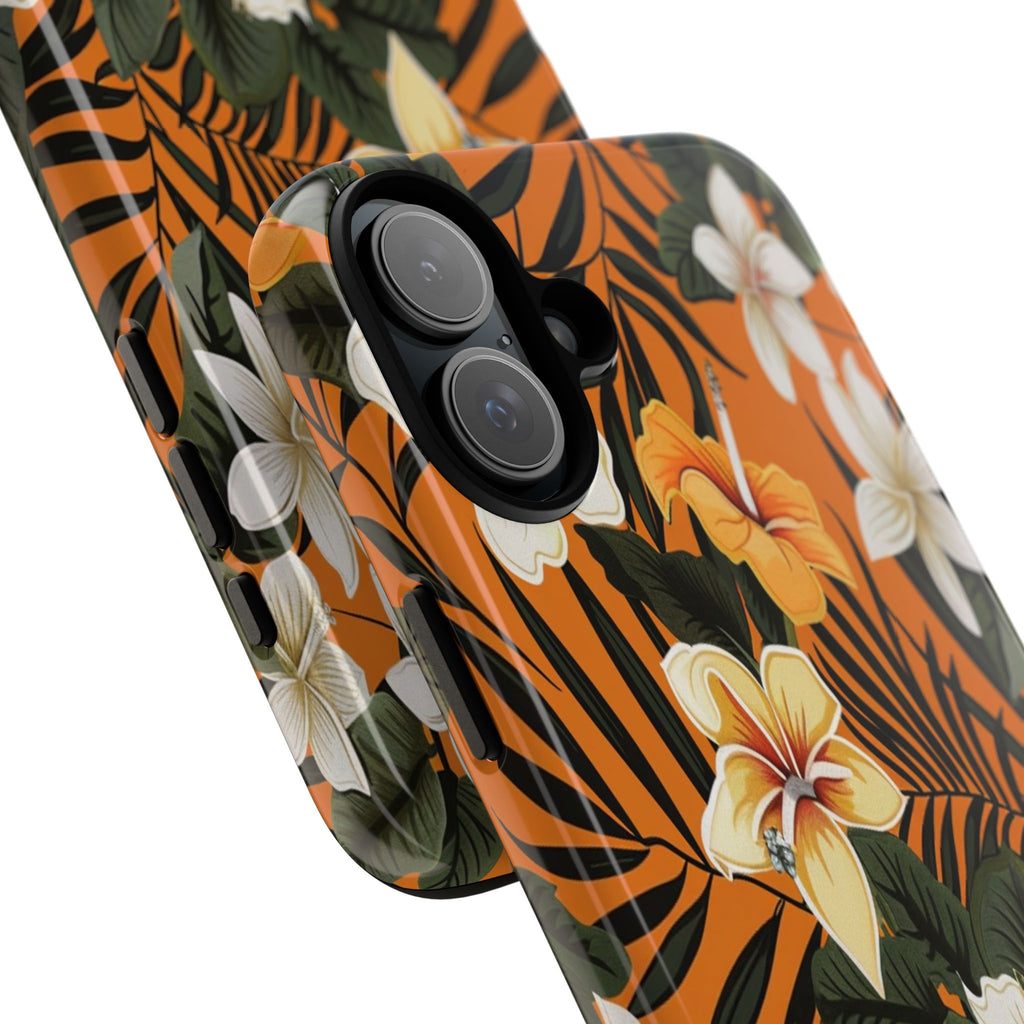 Vibrant Orange Tropical Case