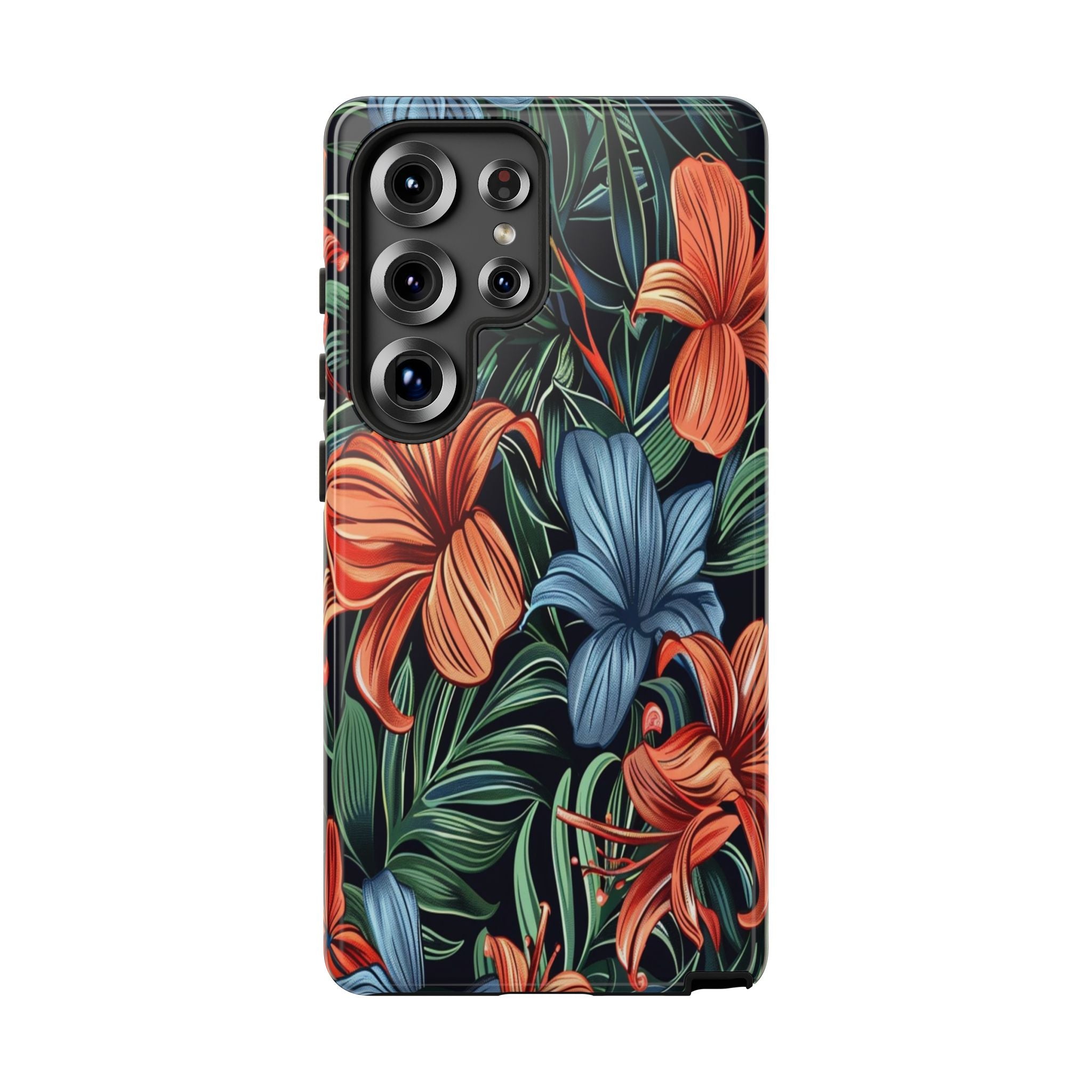 Tropical Red and Blue