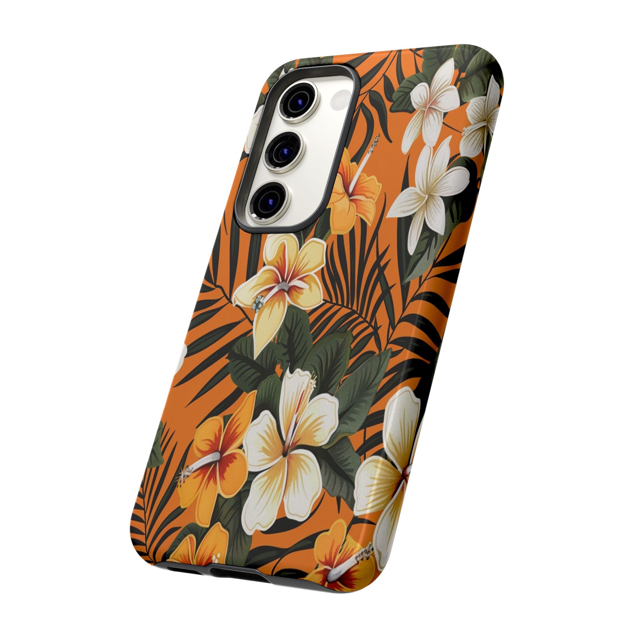 Vibrant Orange Tropical Case