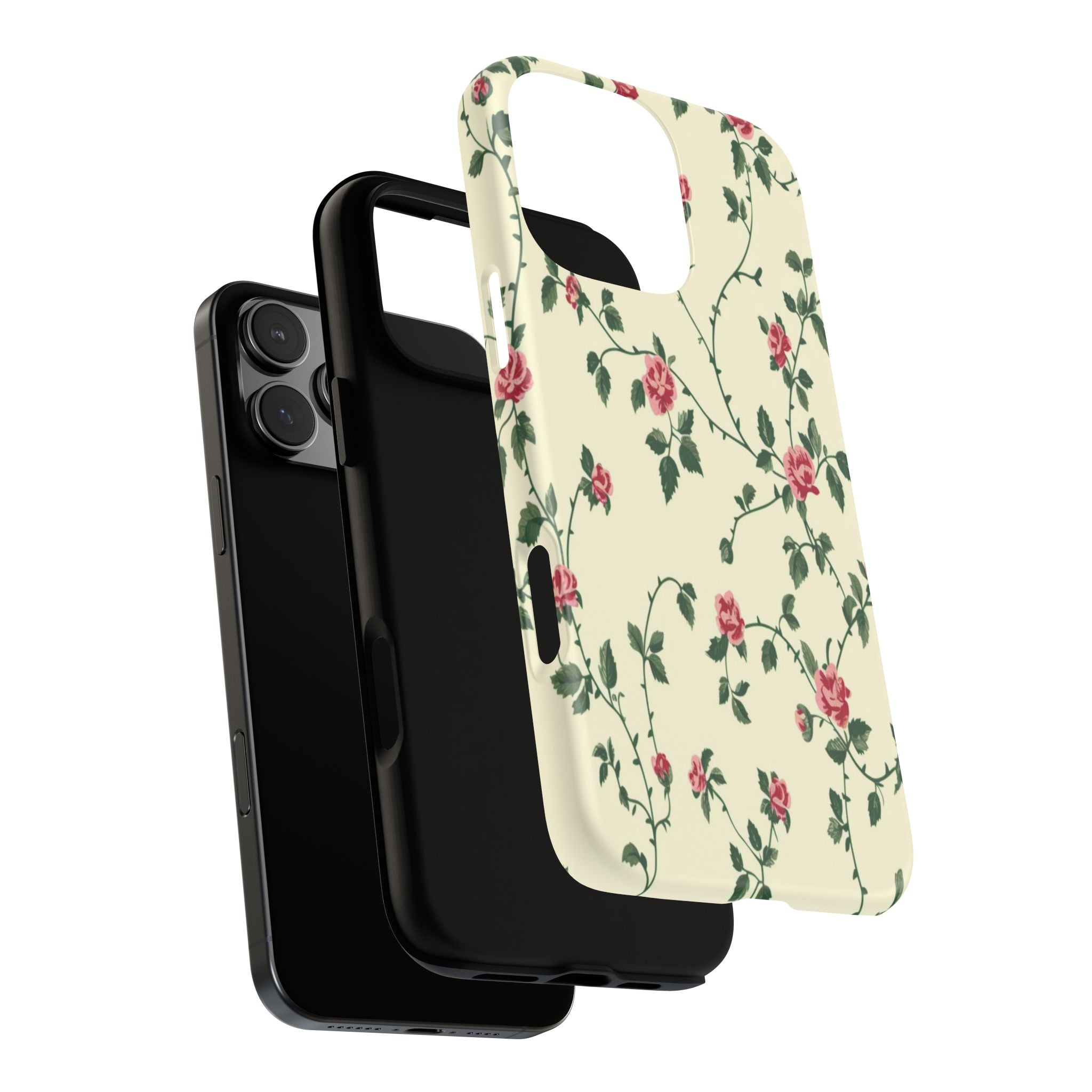 Elegant Pink Victorian Roses Case