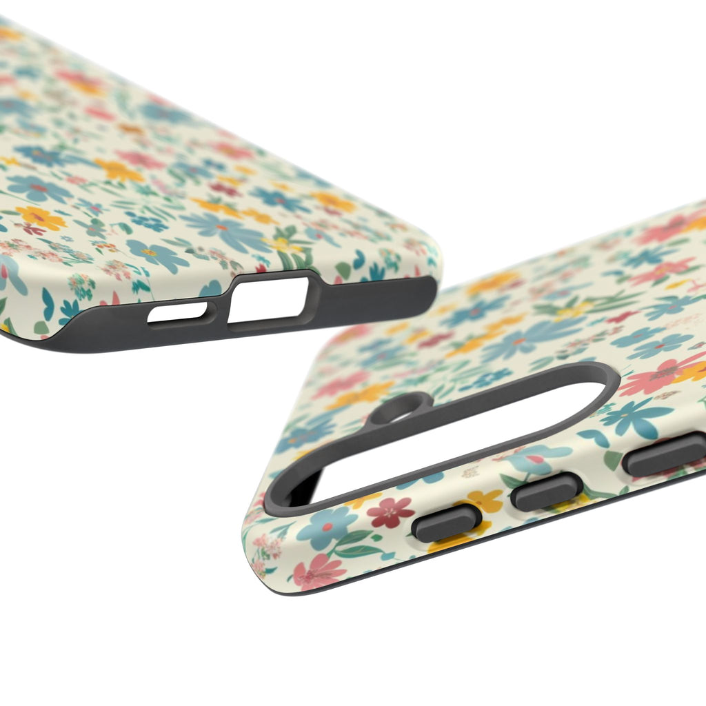 Pastel Yellow Green and Blue Case