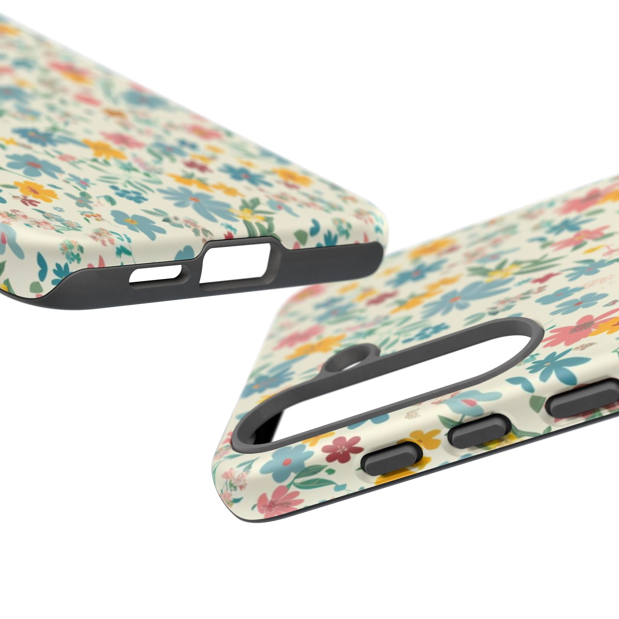 Pastel Yellow Green and Blue Case
