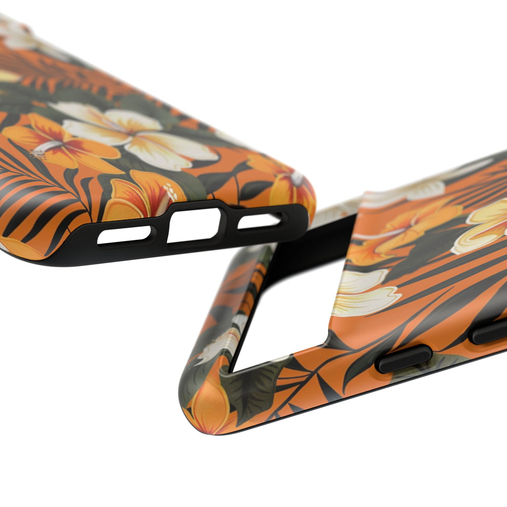 Vibrant Orange Tropical Case