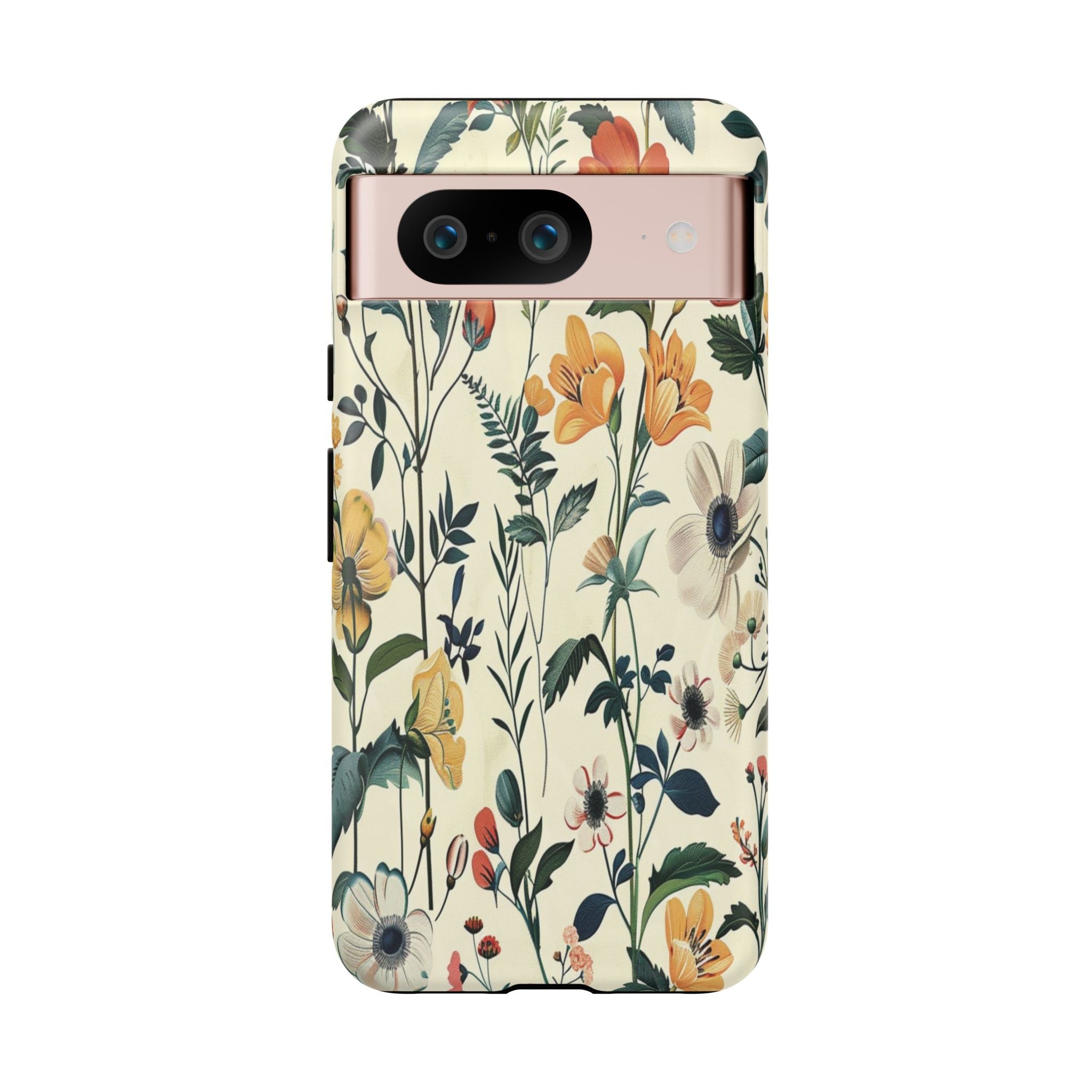 Vintage Botanical Wildflower Seamless Pattern