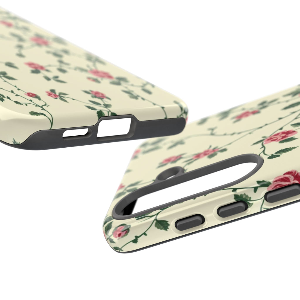 Elegant Pink Victorian Roses Case