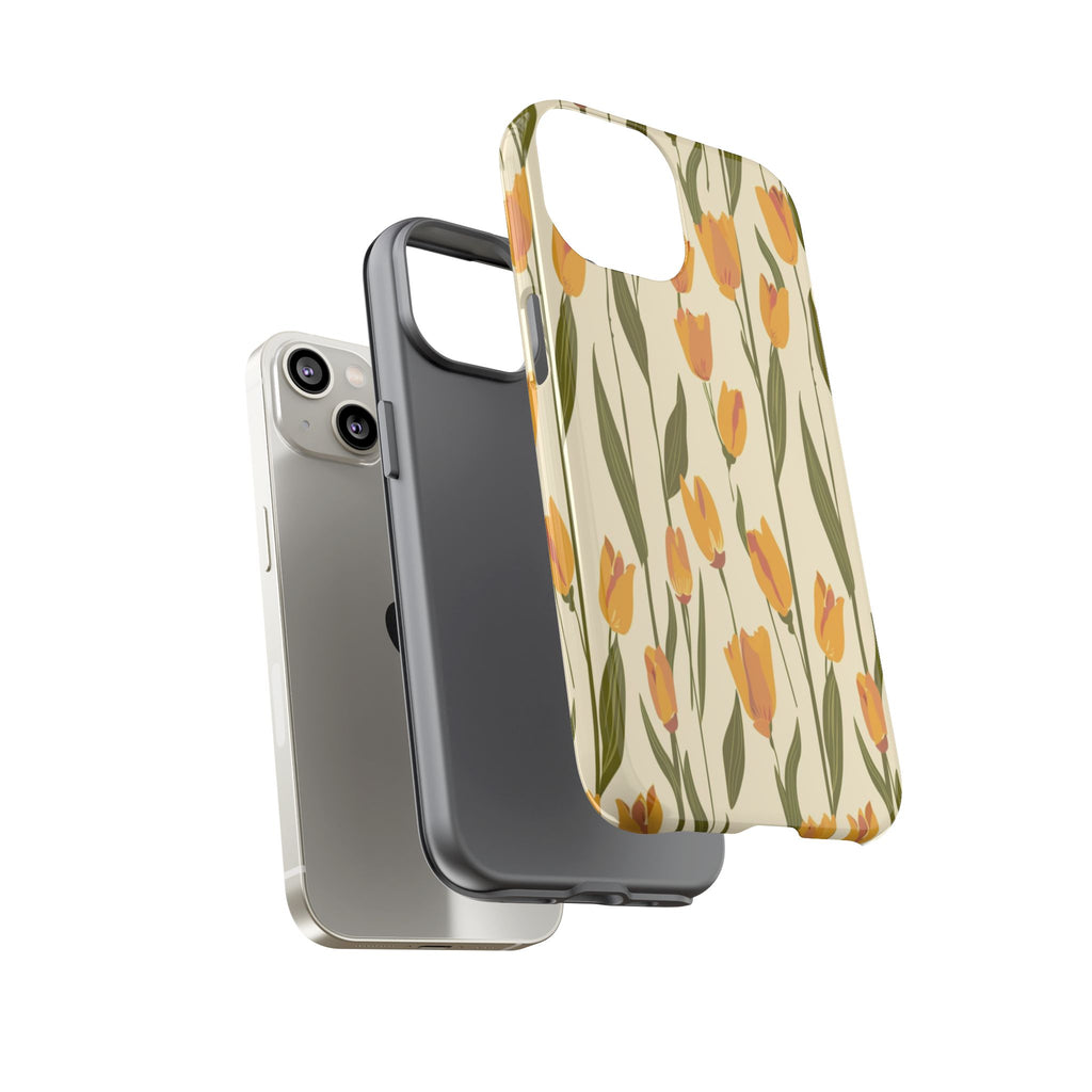 Yellow and Orange Tulips Case