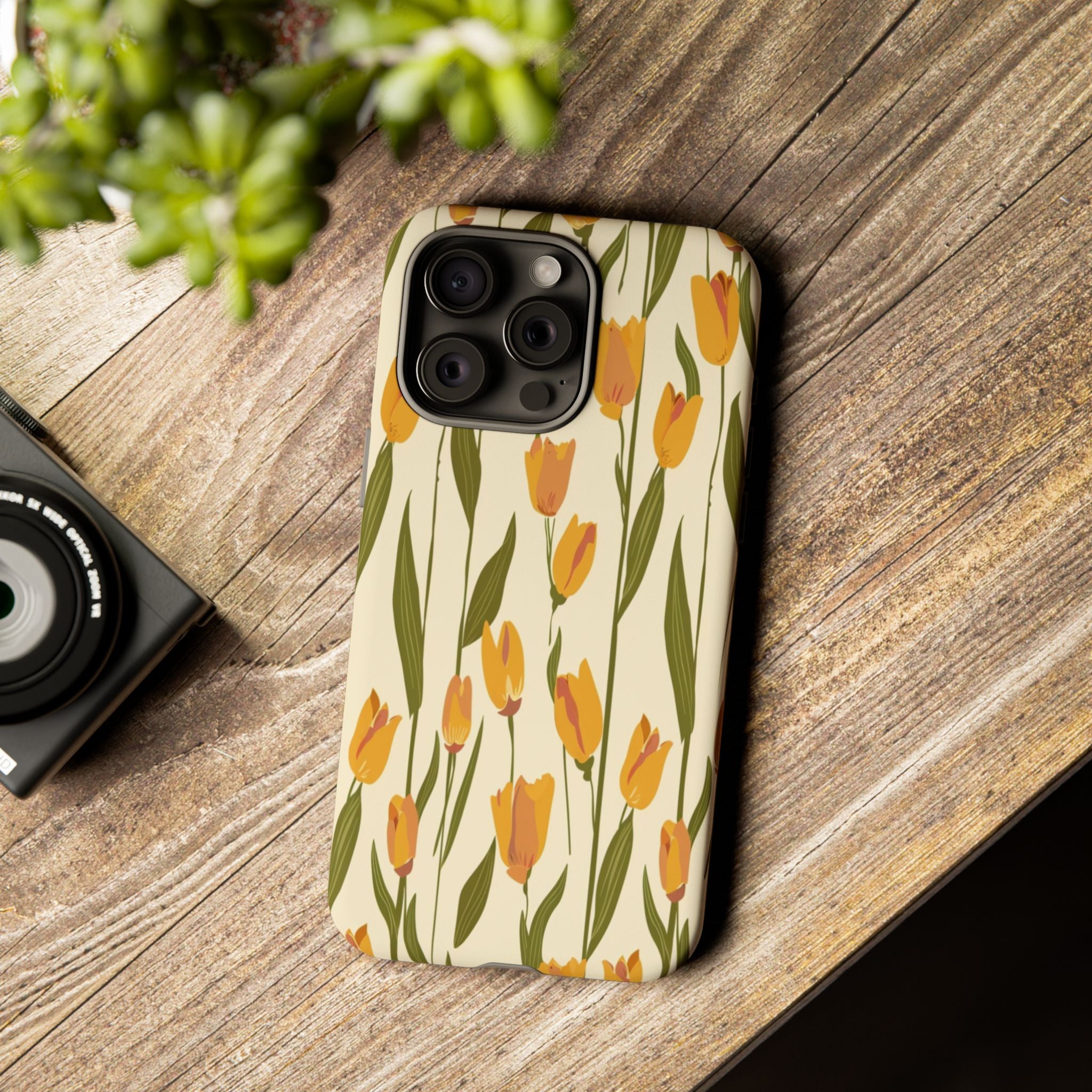 Yellow and Orange Tulips Case