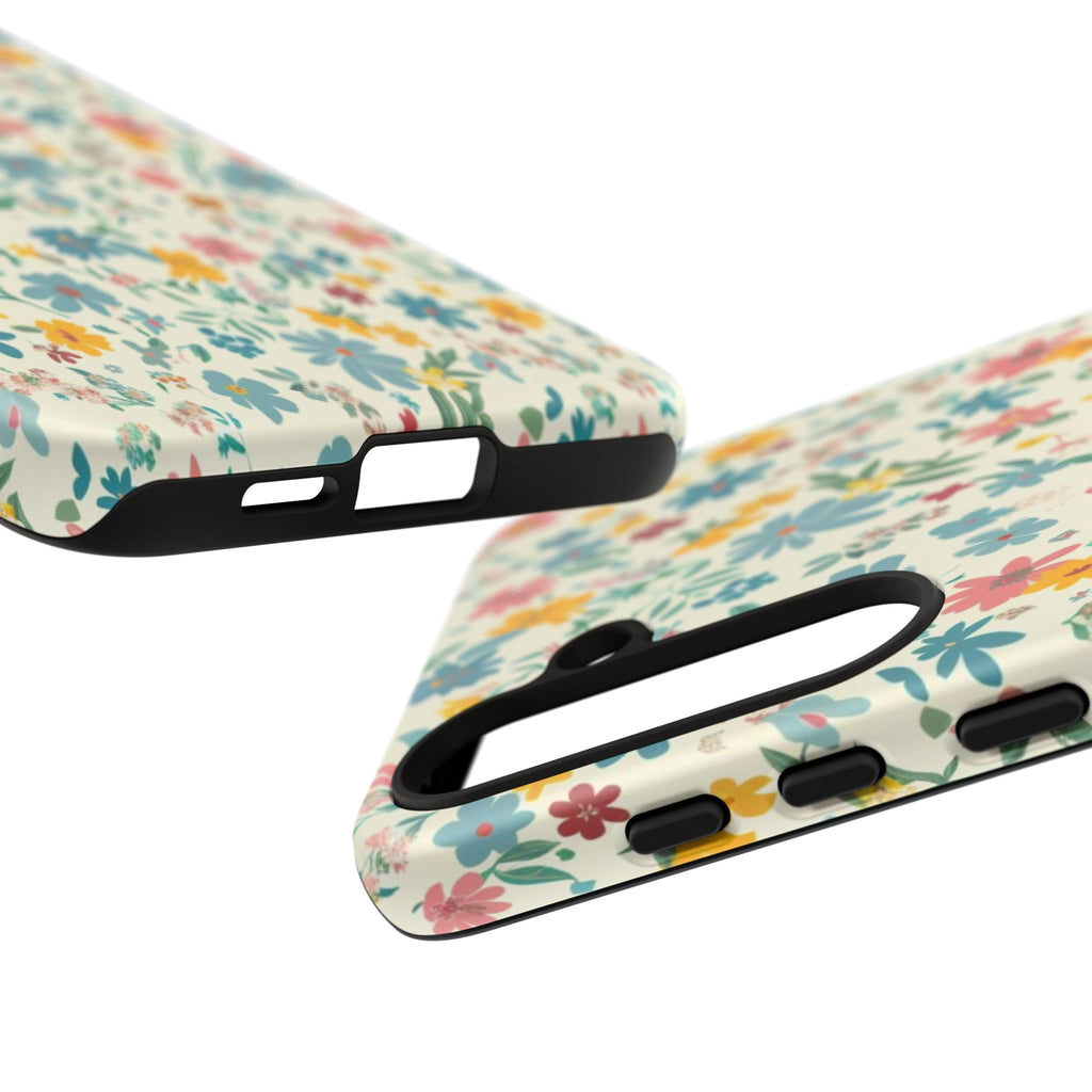 Pastel Yellow Green and Blue Case