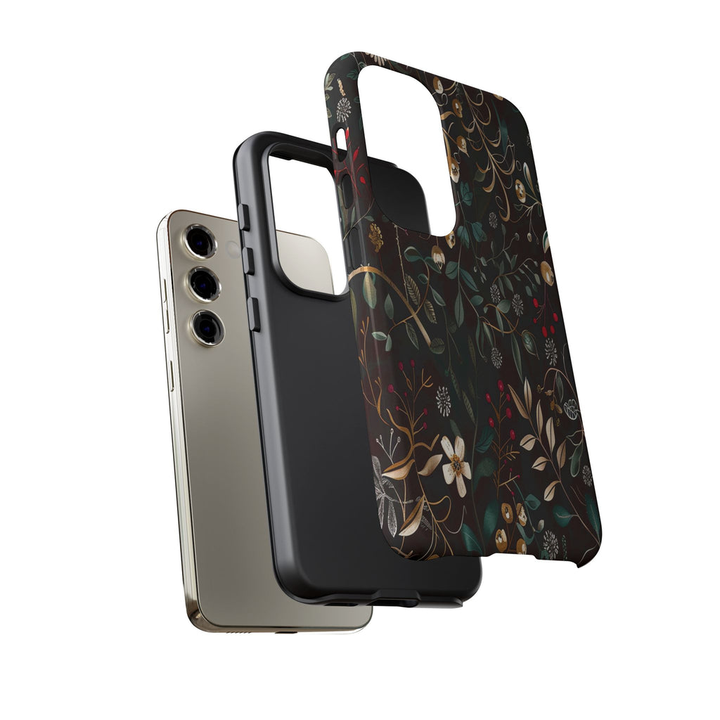 Dark Leafy Case