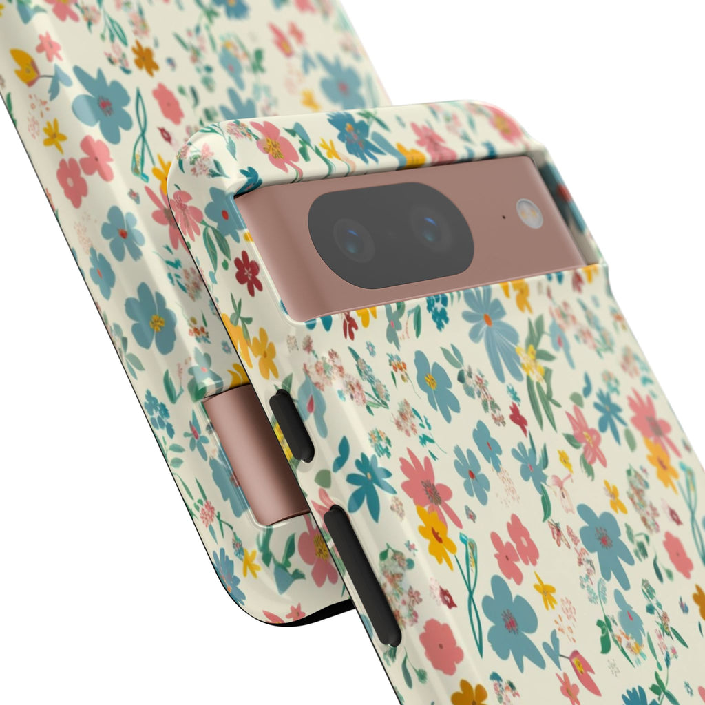Pastel Yellow Green and Blue Case