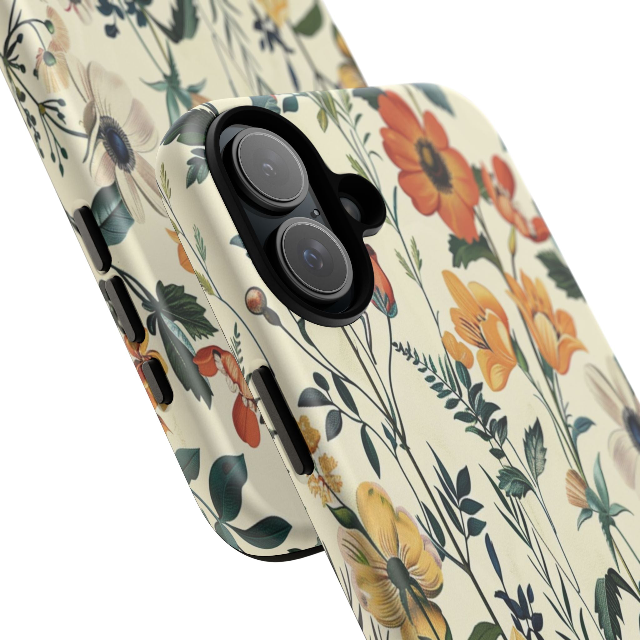 Vintage Botanical Wildflower Seamless Pattern