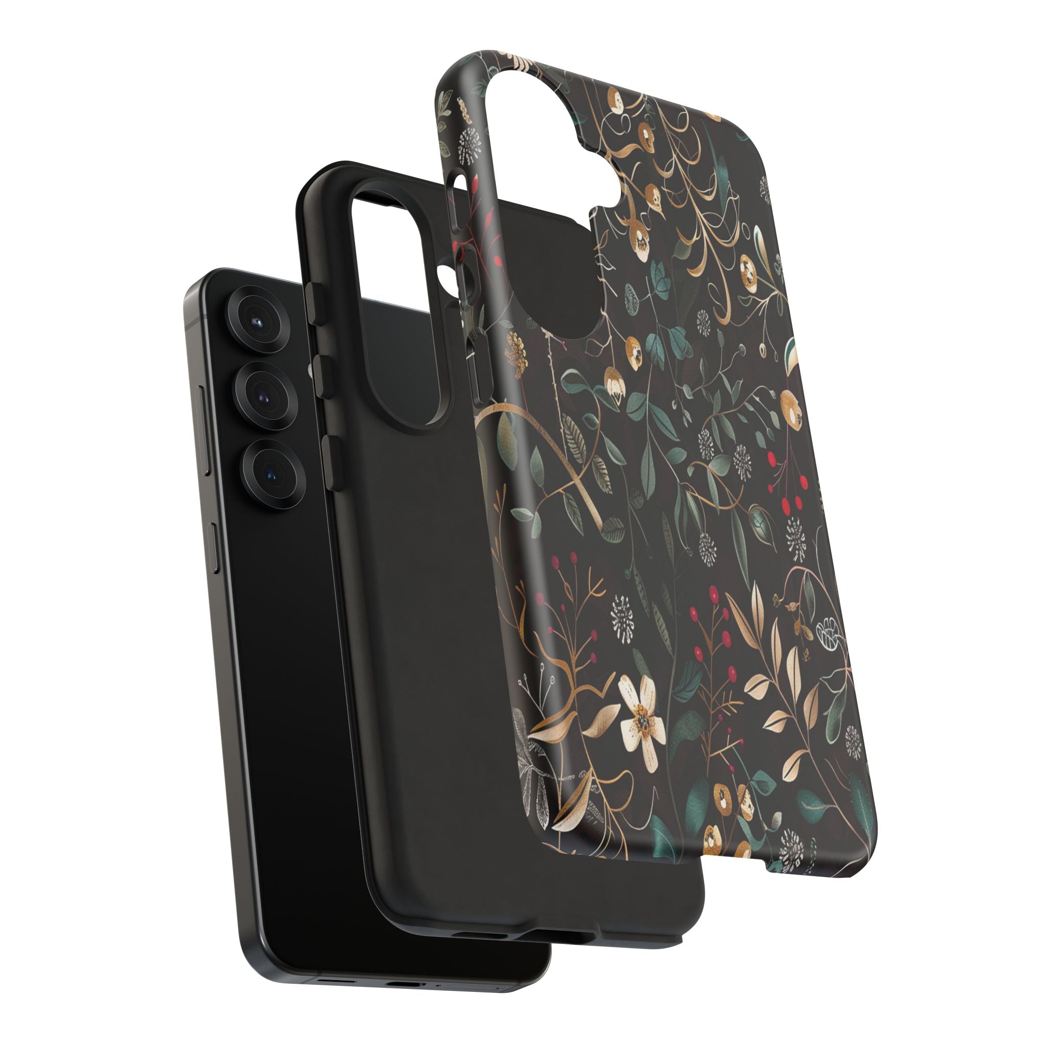 Dark Leafy Case