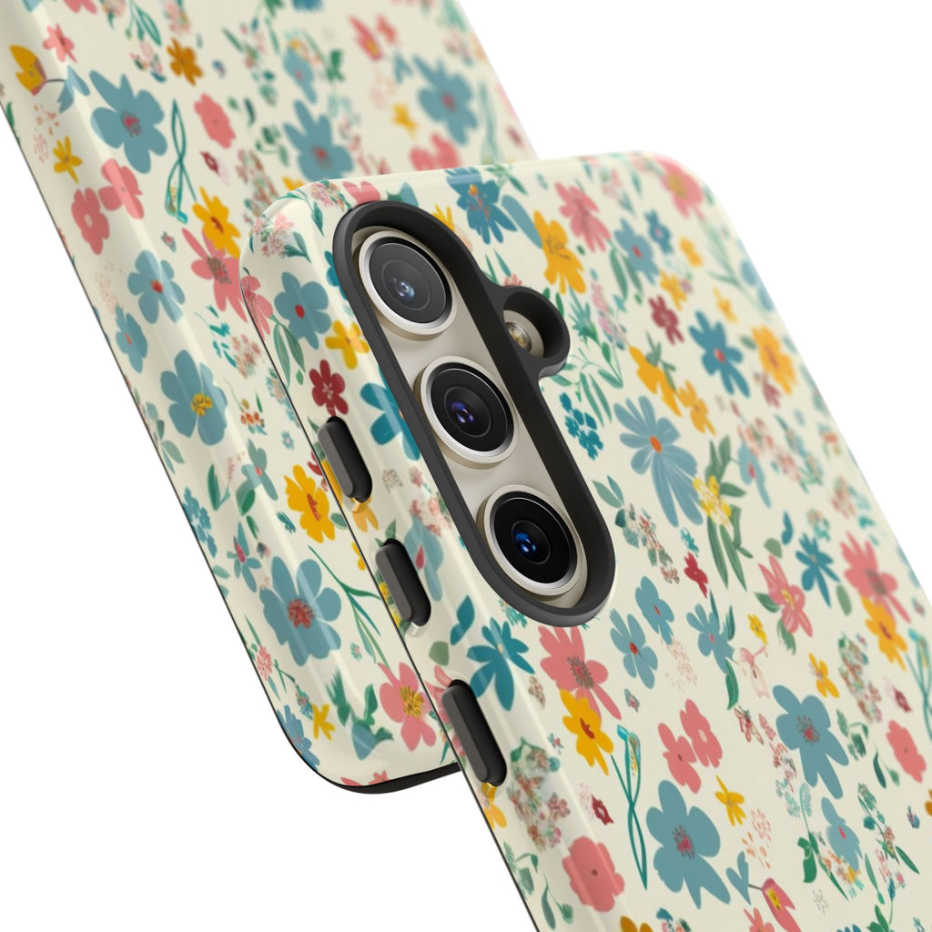 Pastel Yellow Green and Blue Case