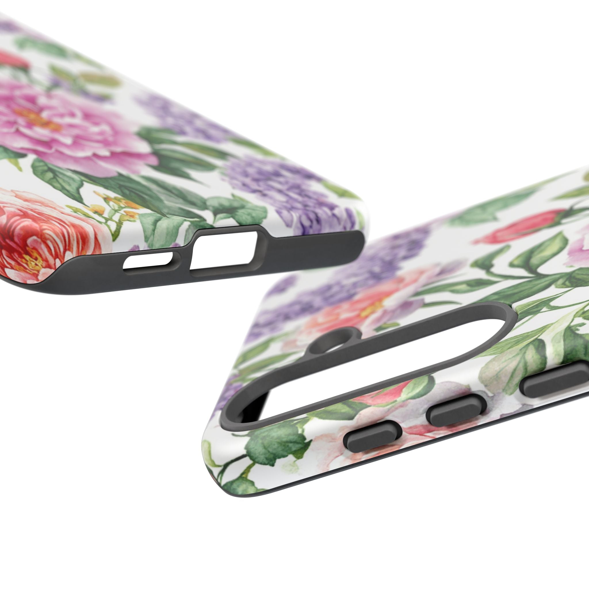 Watercolor Peonies and Lilacs Case