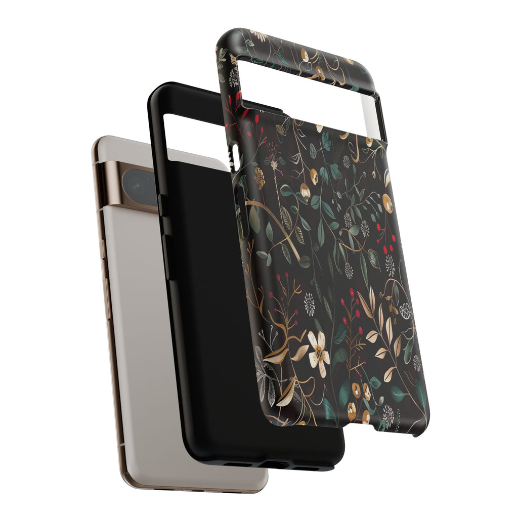 Dark Leafy Case