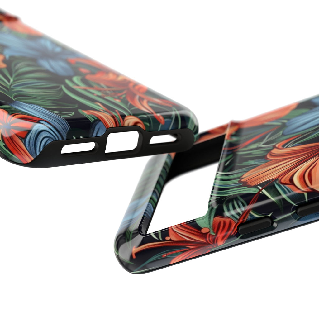 Tropical Red and Blue Case
