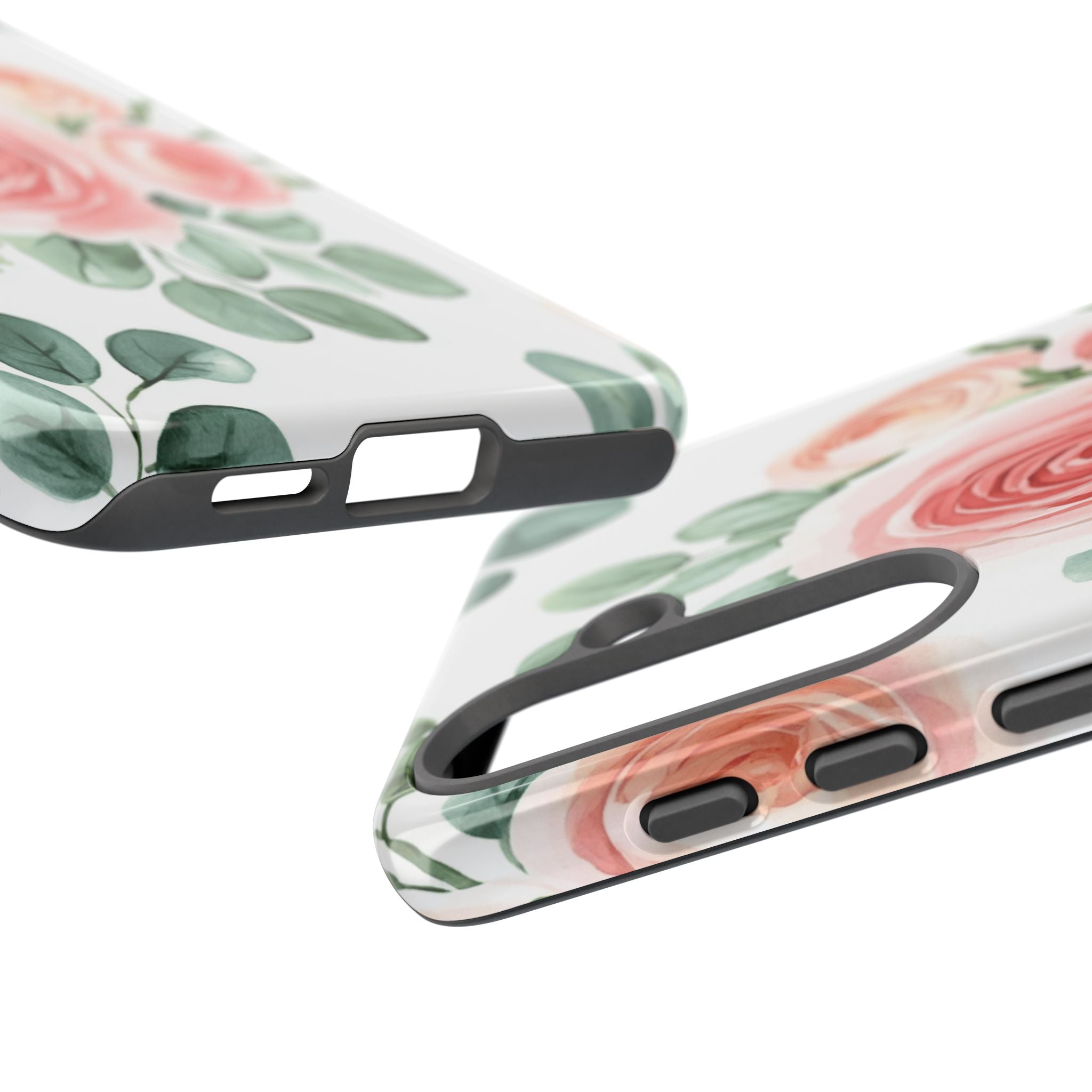 Delicate Watercolor Rose Case
