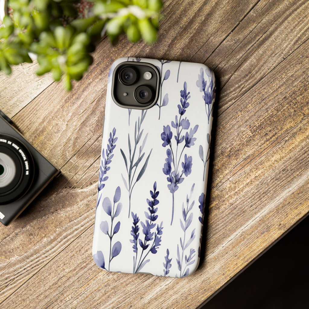 Delicate Purple Watercolor Case