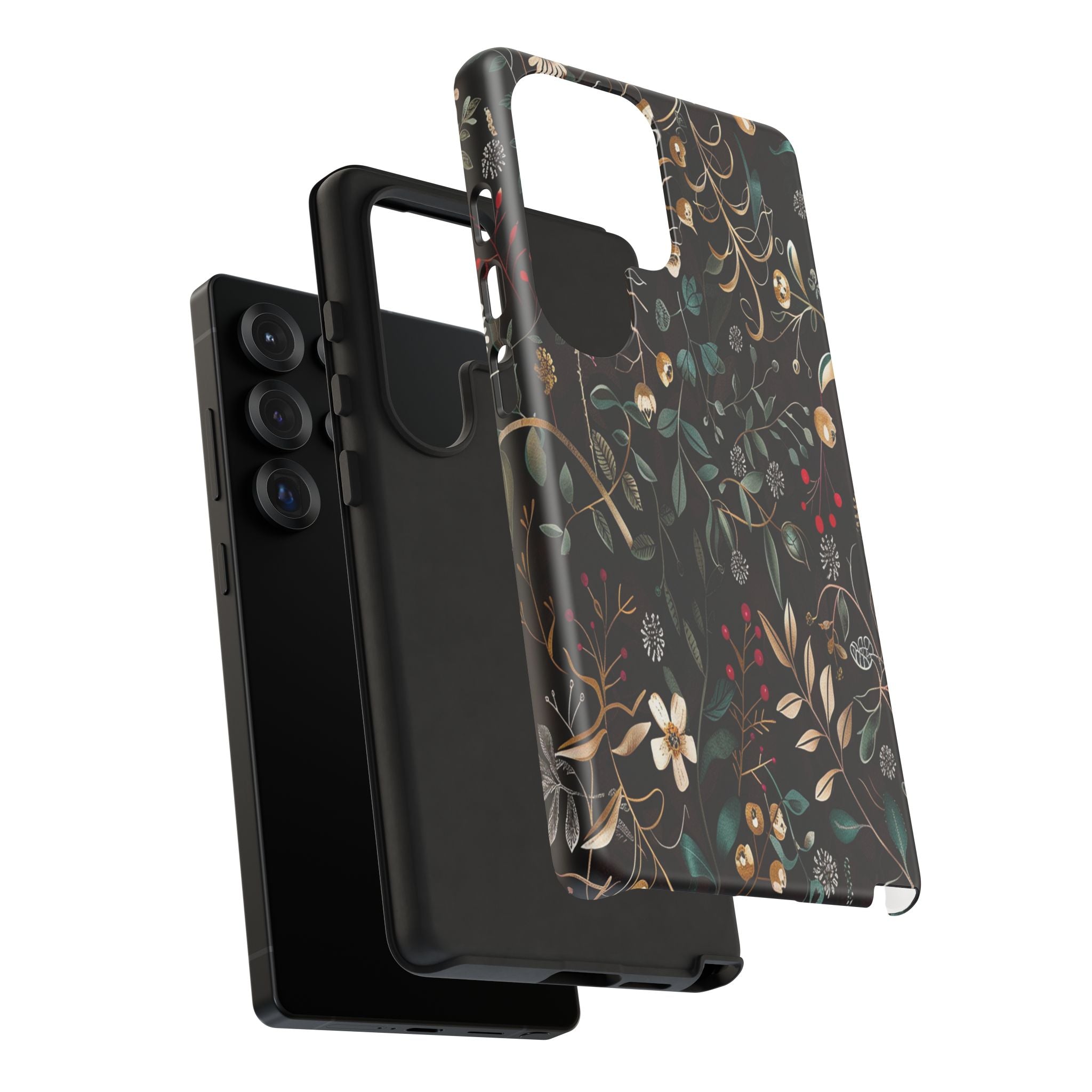 Dark Leafy Case