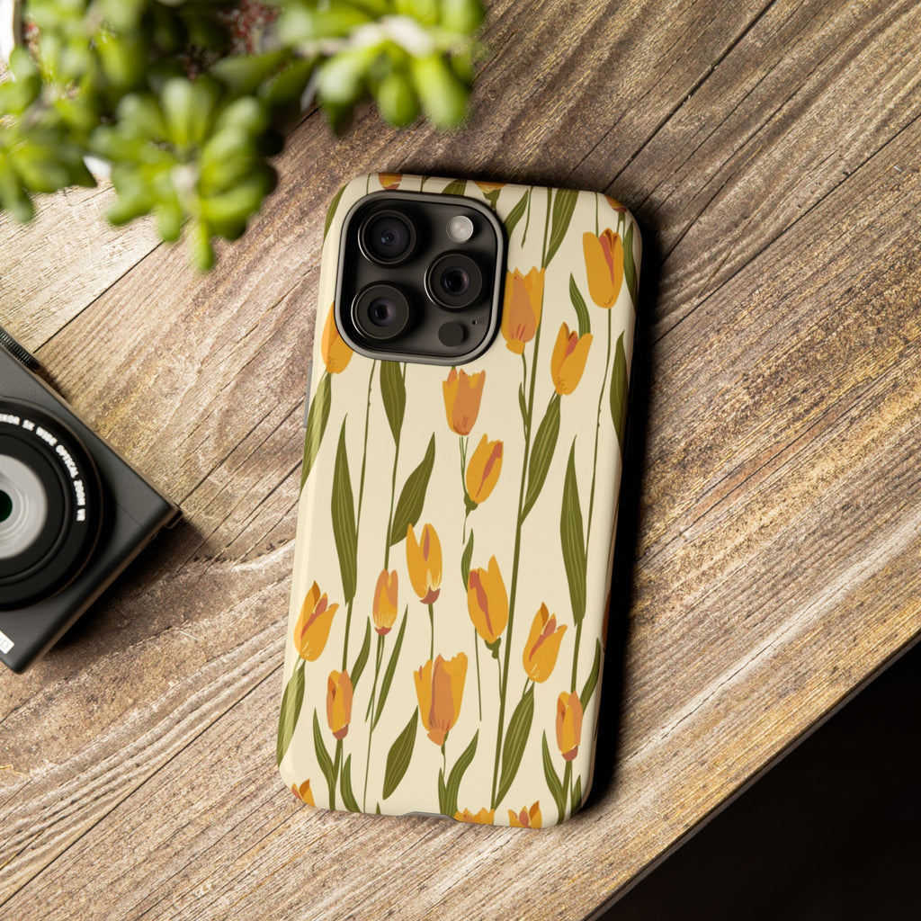 Yellow and Orange Tulips Case