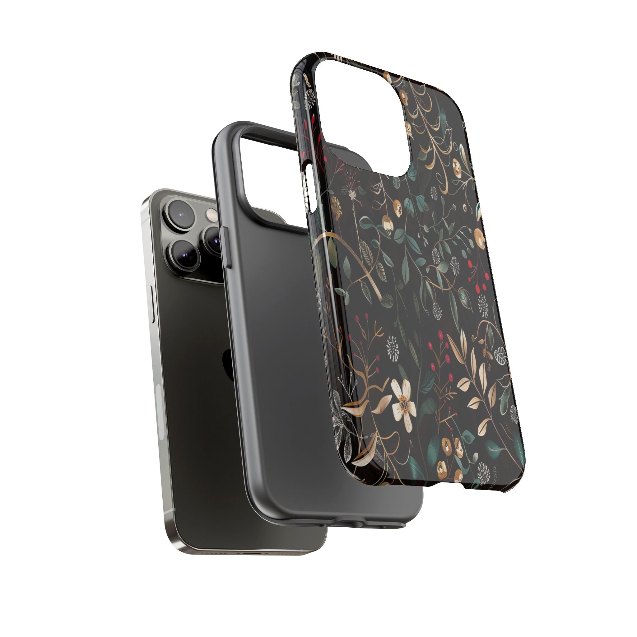 Dark Leafy Case
