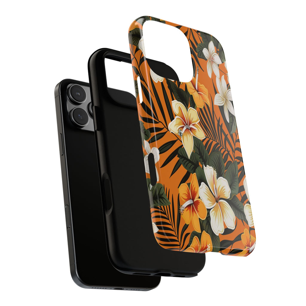 Vibrant Orange Tropical Case