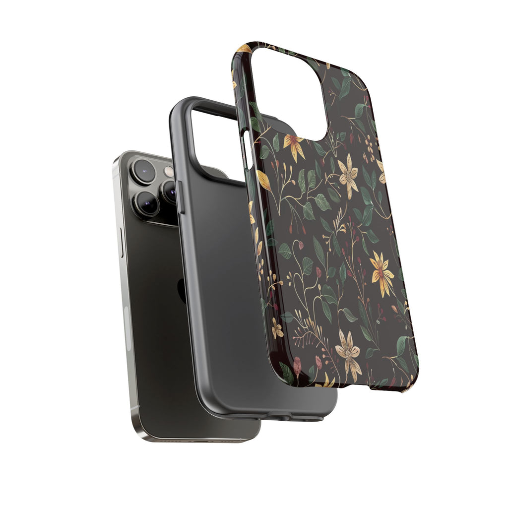 Dark Vintage Floral Case