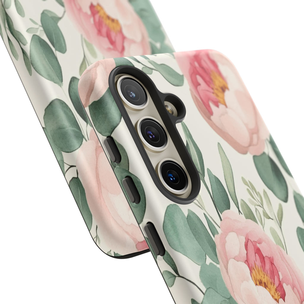 Soft Pink Peonies Case
