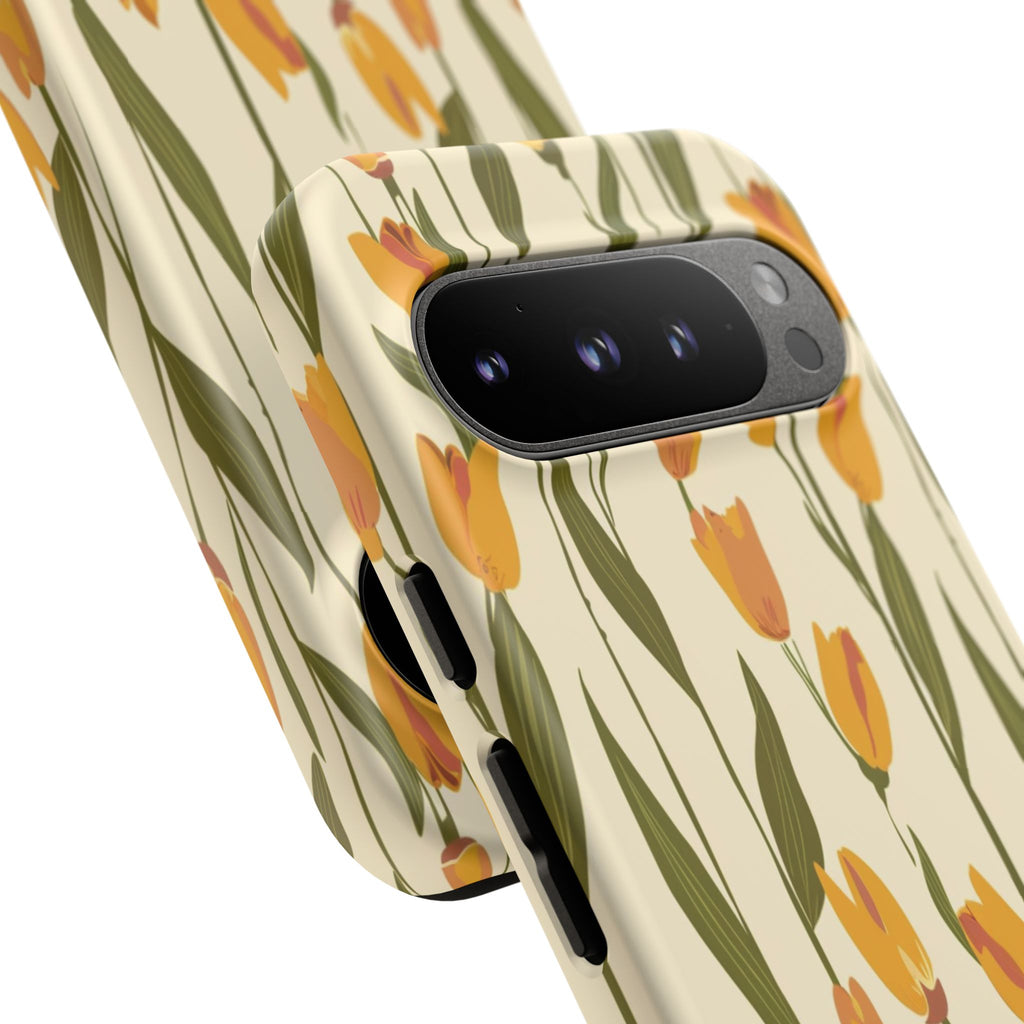 Yellow and Orange Tulips Case