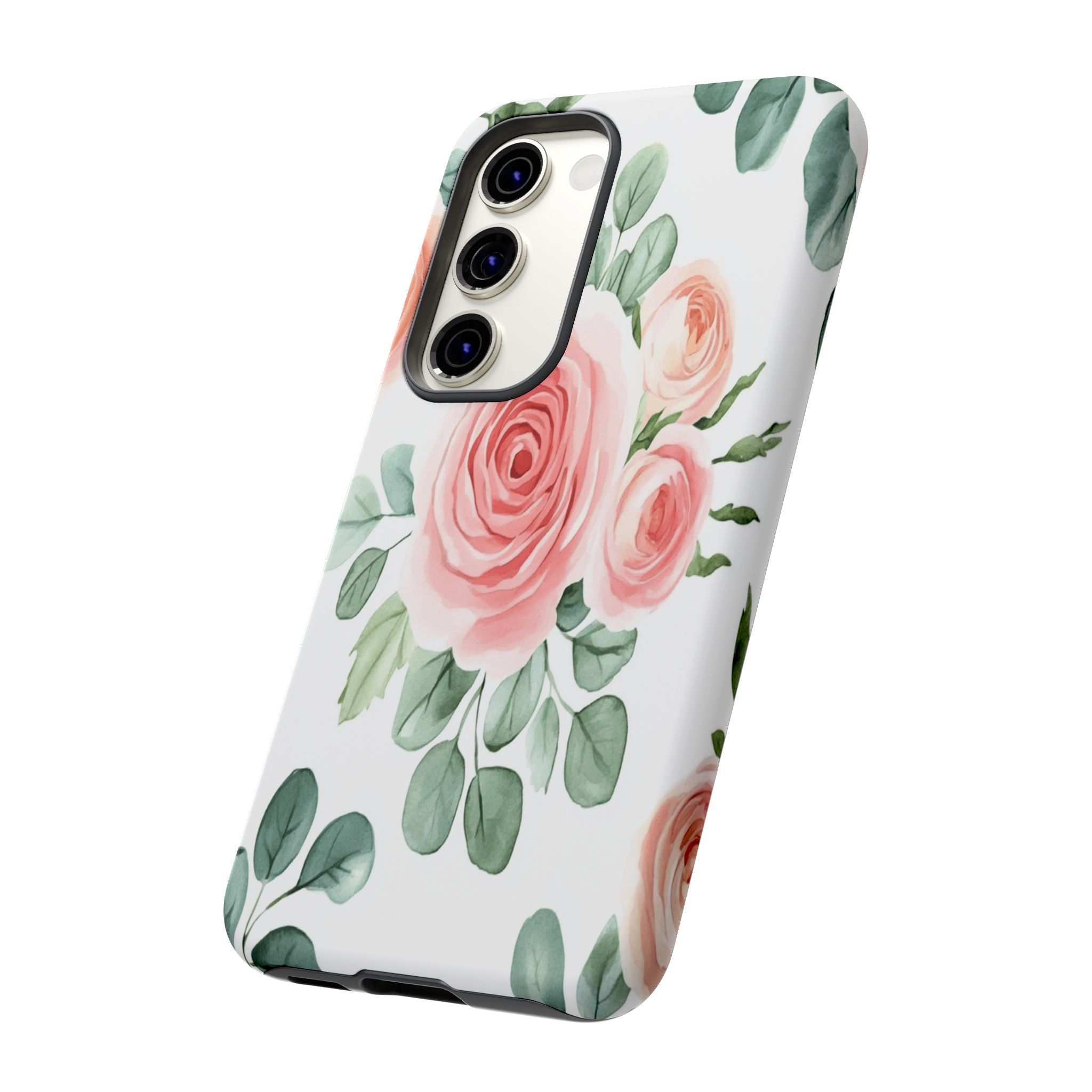 Delicate Watercolor Rose Case