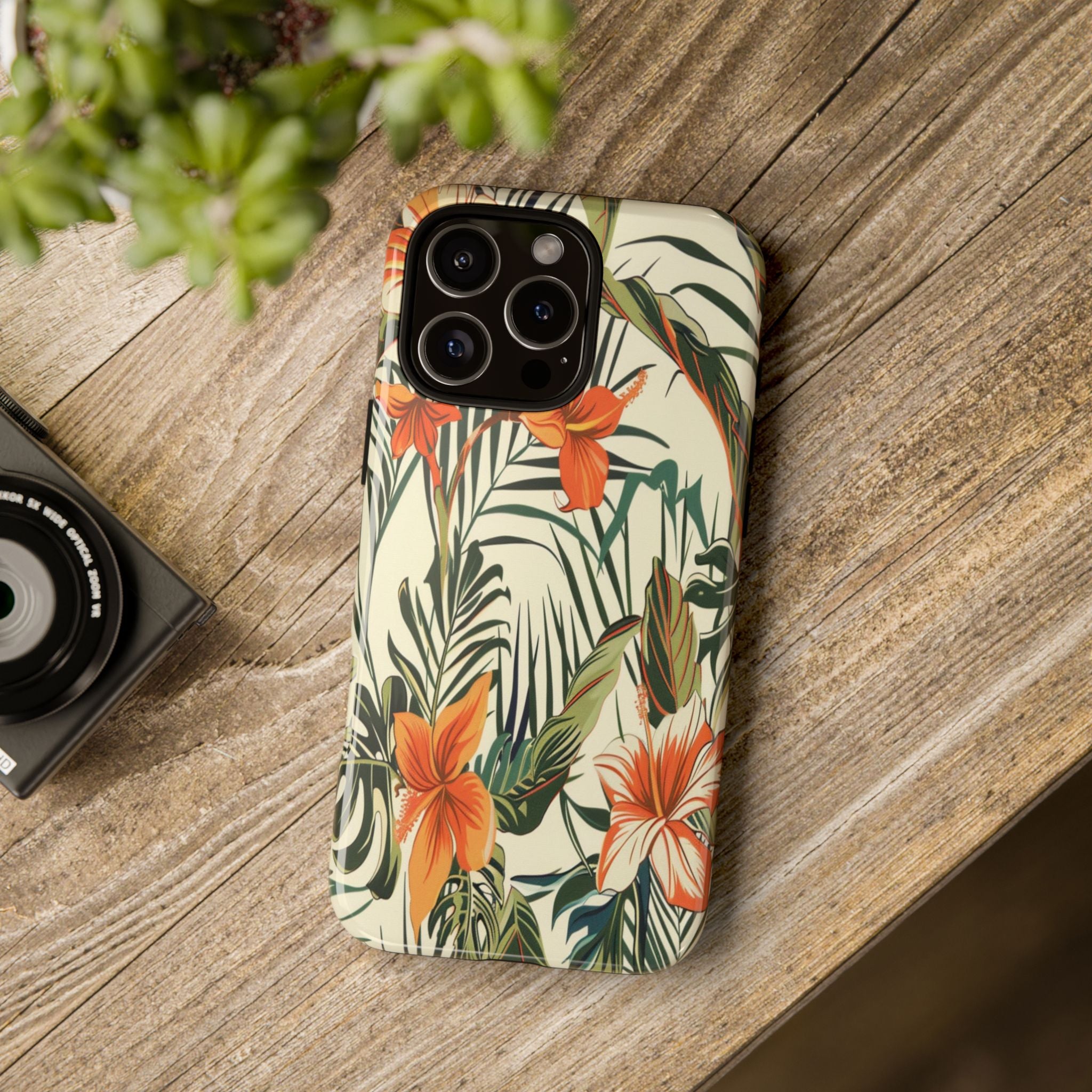 Tropical Hibiscus Garden Case