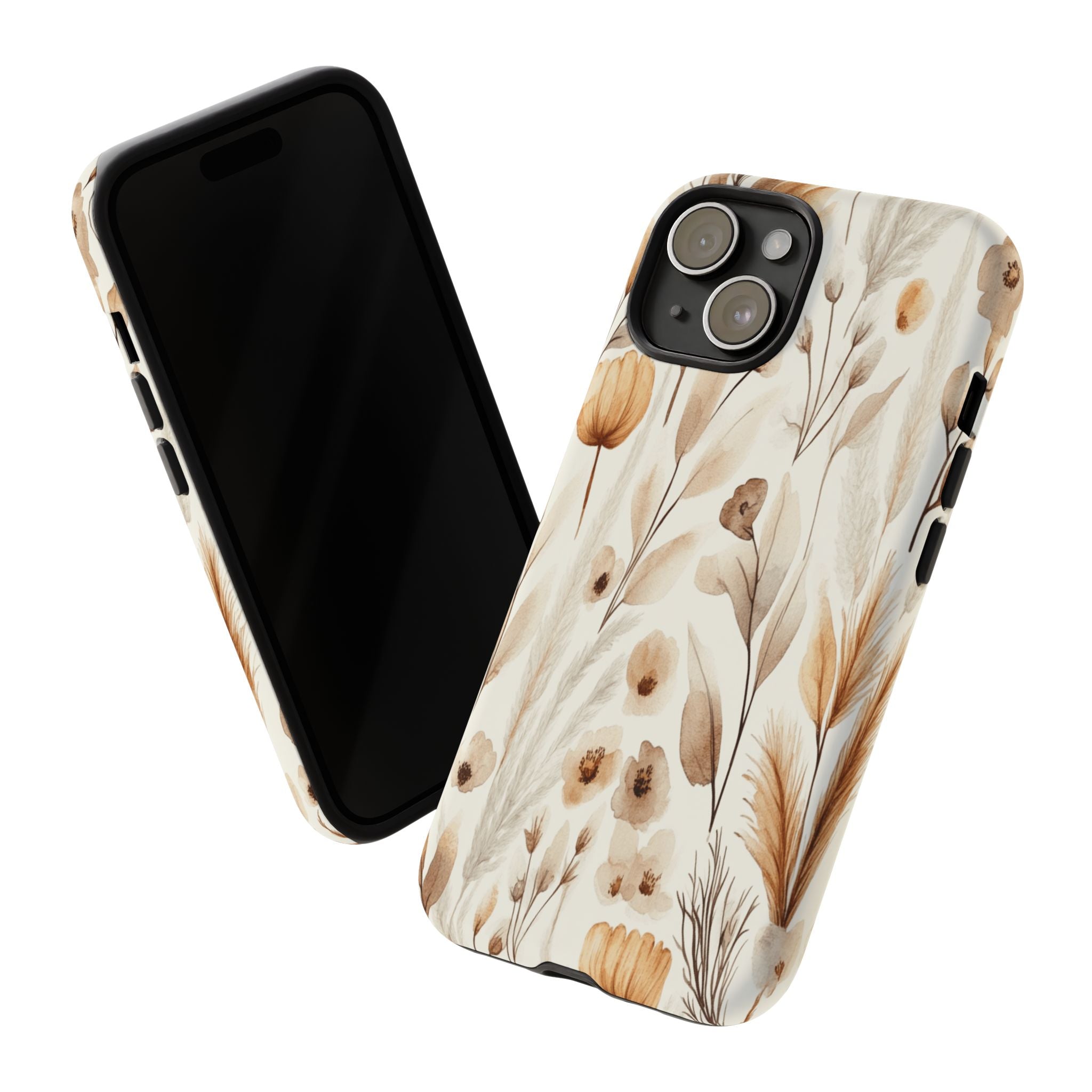 Dried Flowers Watercolor Case