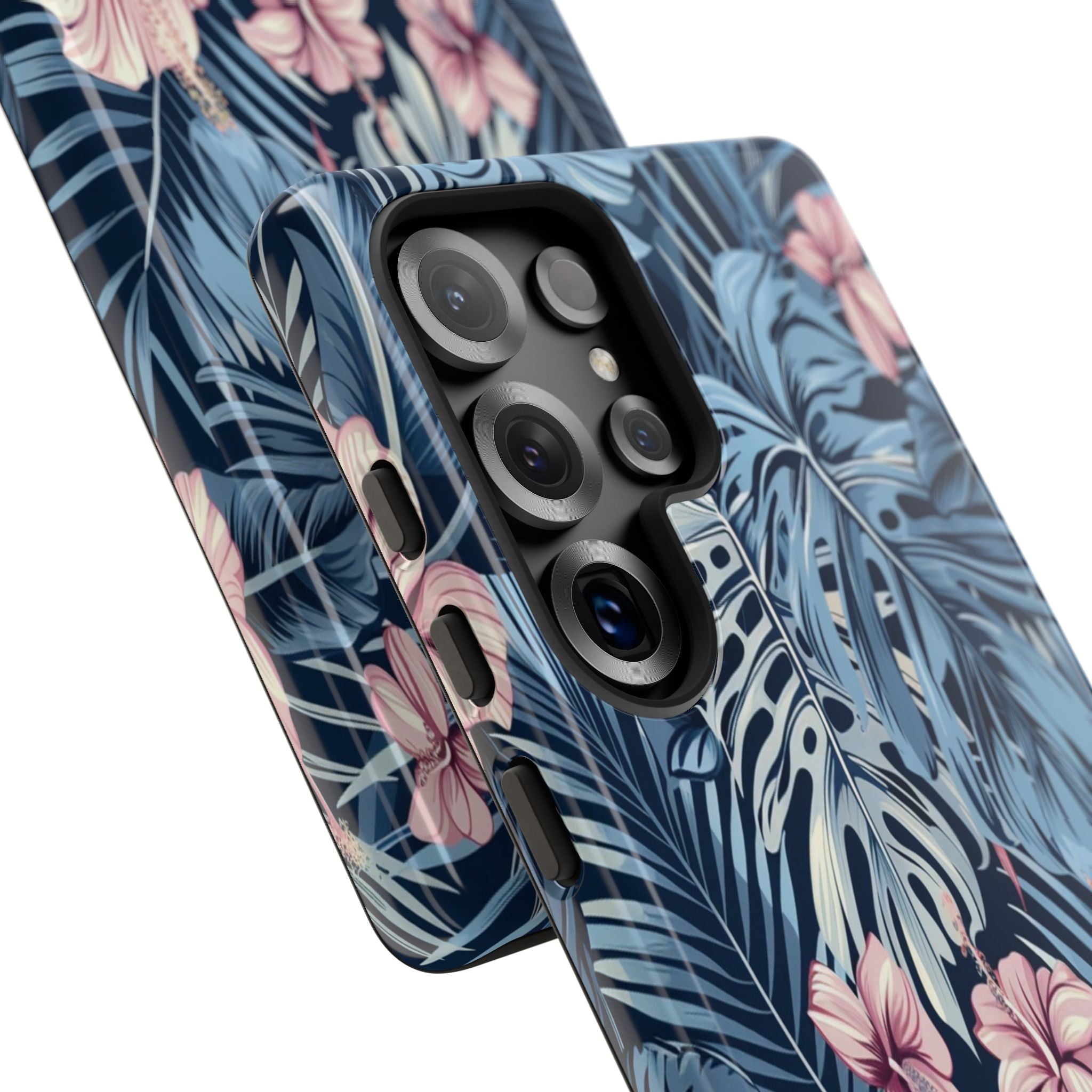 Tropical Hibiscus and Monstera Case