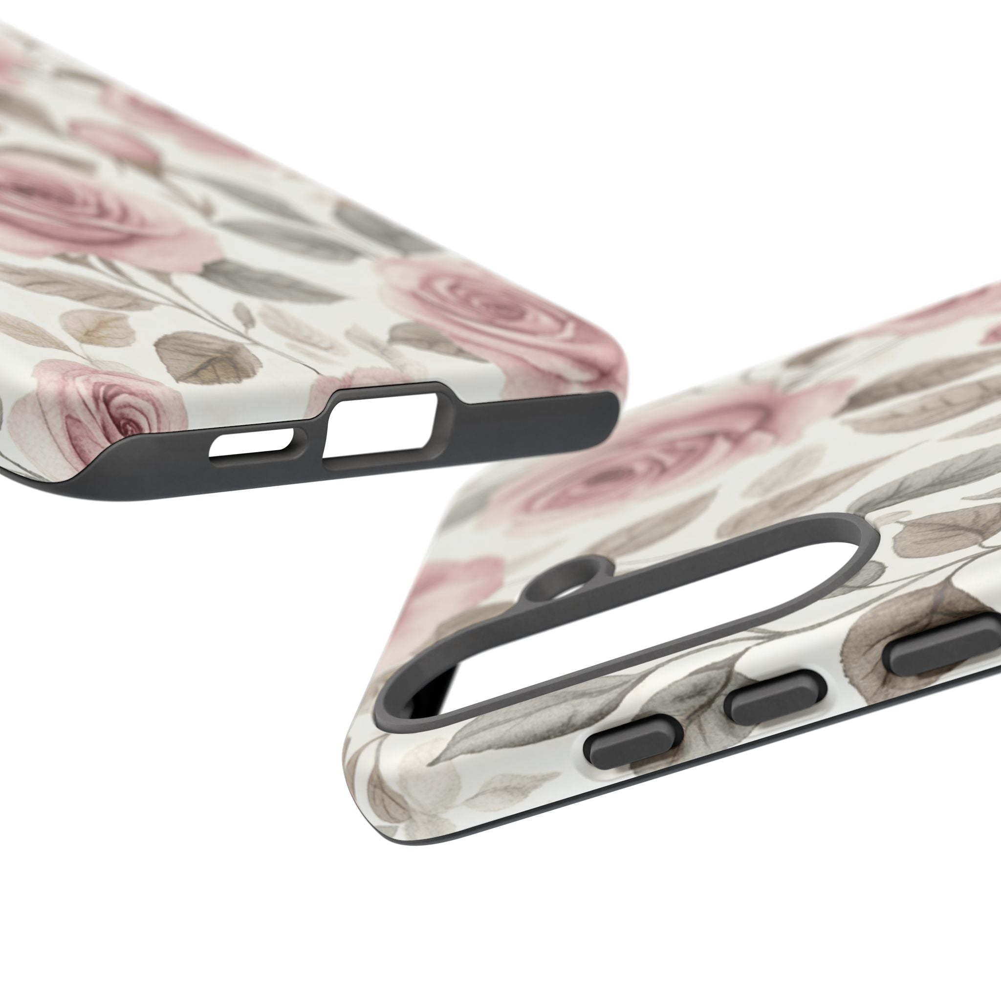 Elegant Watercolor Rose Case