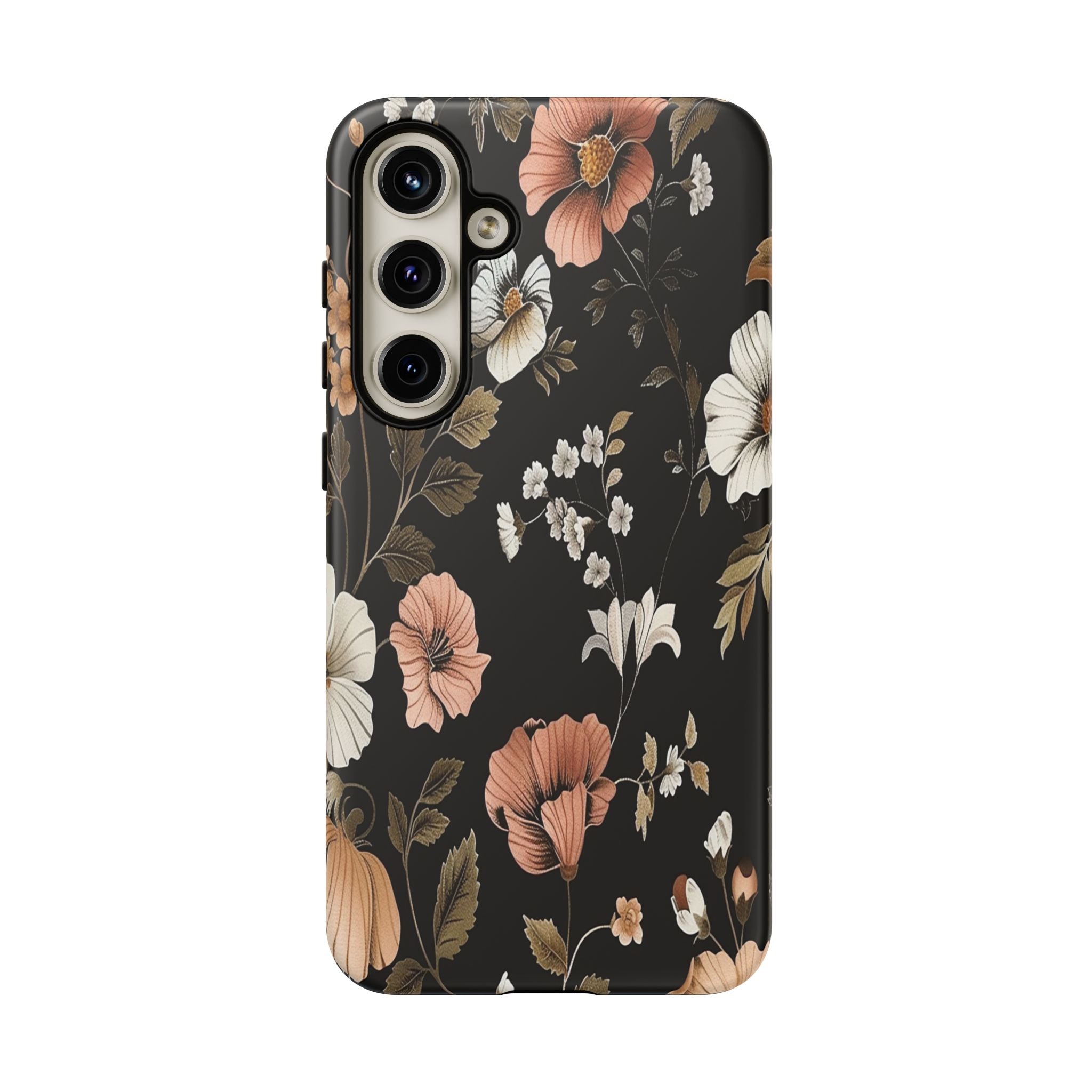 Peachy Cosmos on Black