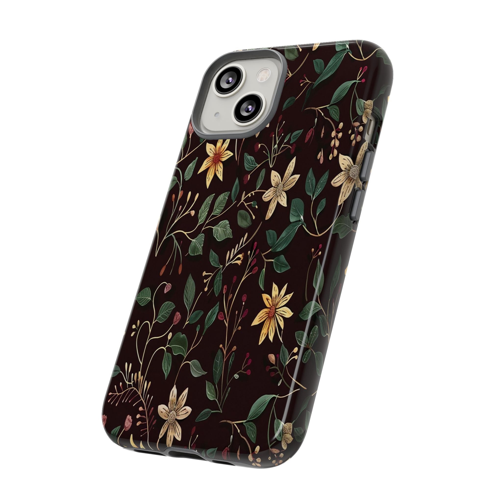 Dark Vintage Floral Case