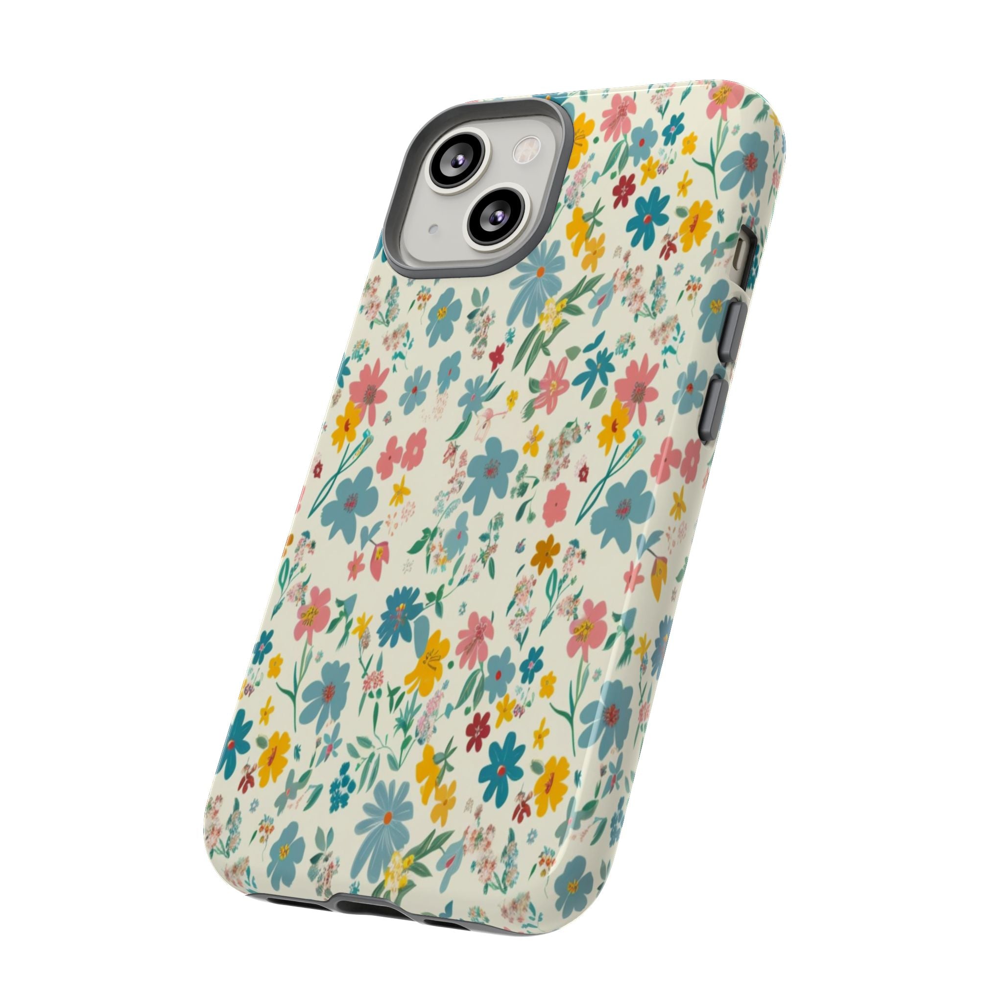 Pastel Yellow Green and Blue Case