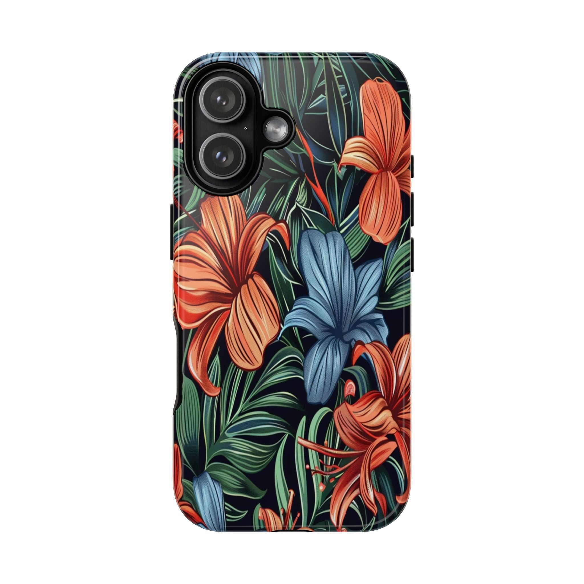 Tropical Red and Blue