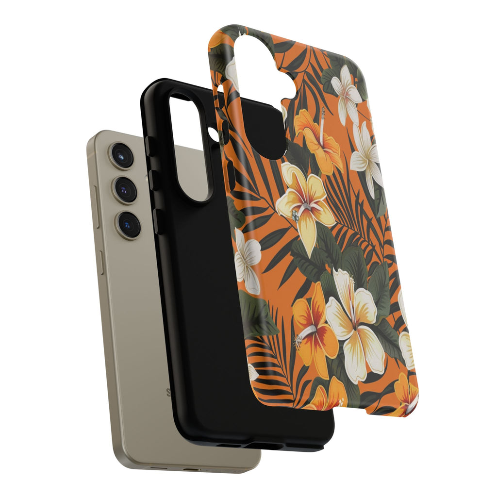 Vibrant Orange Tropical Case