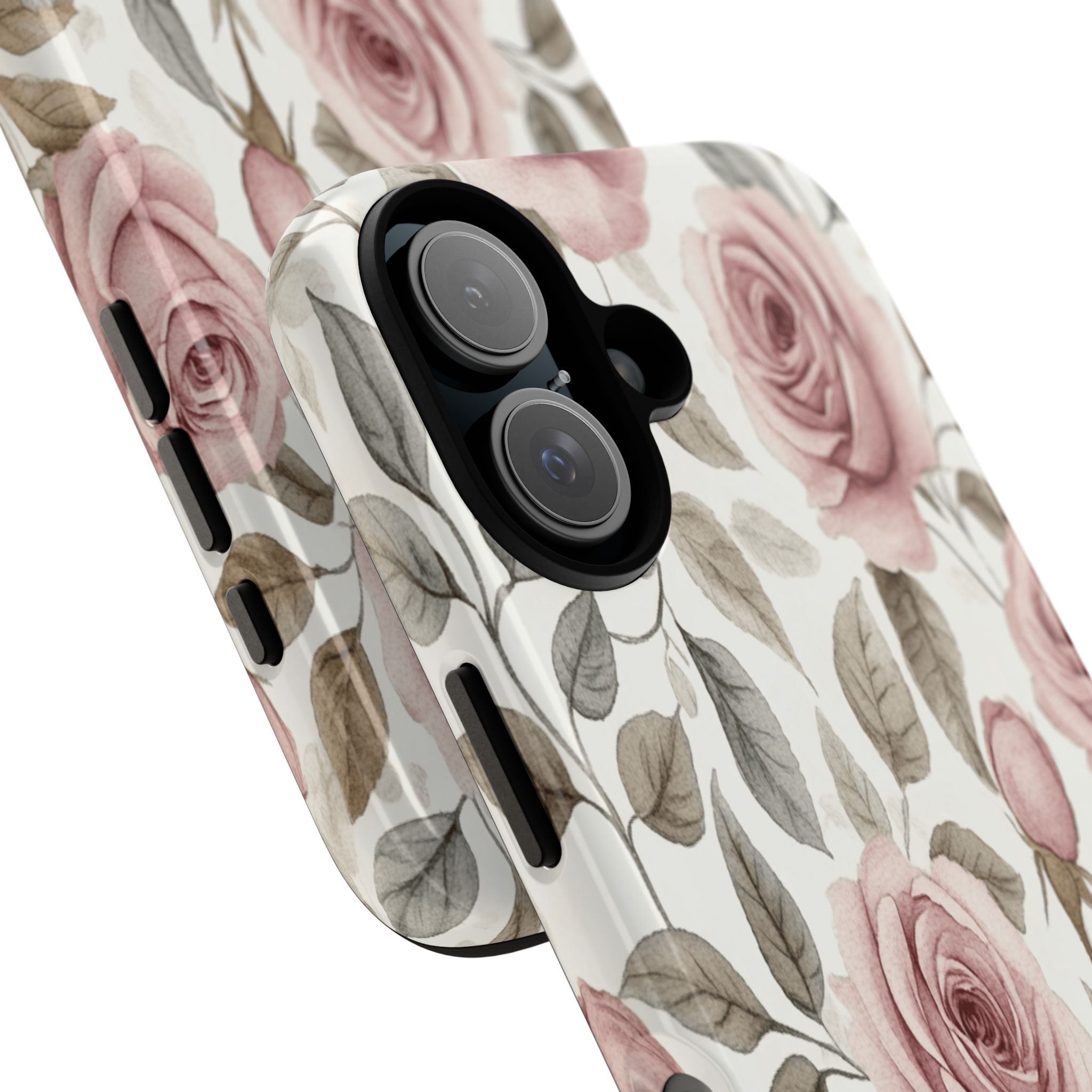 Elegant Watercolor Rose Case