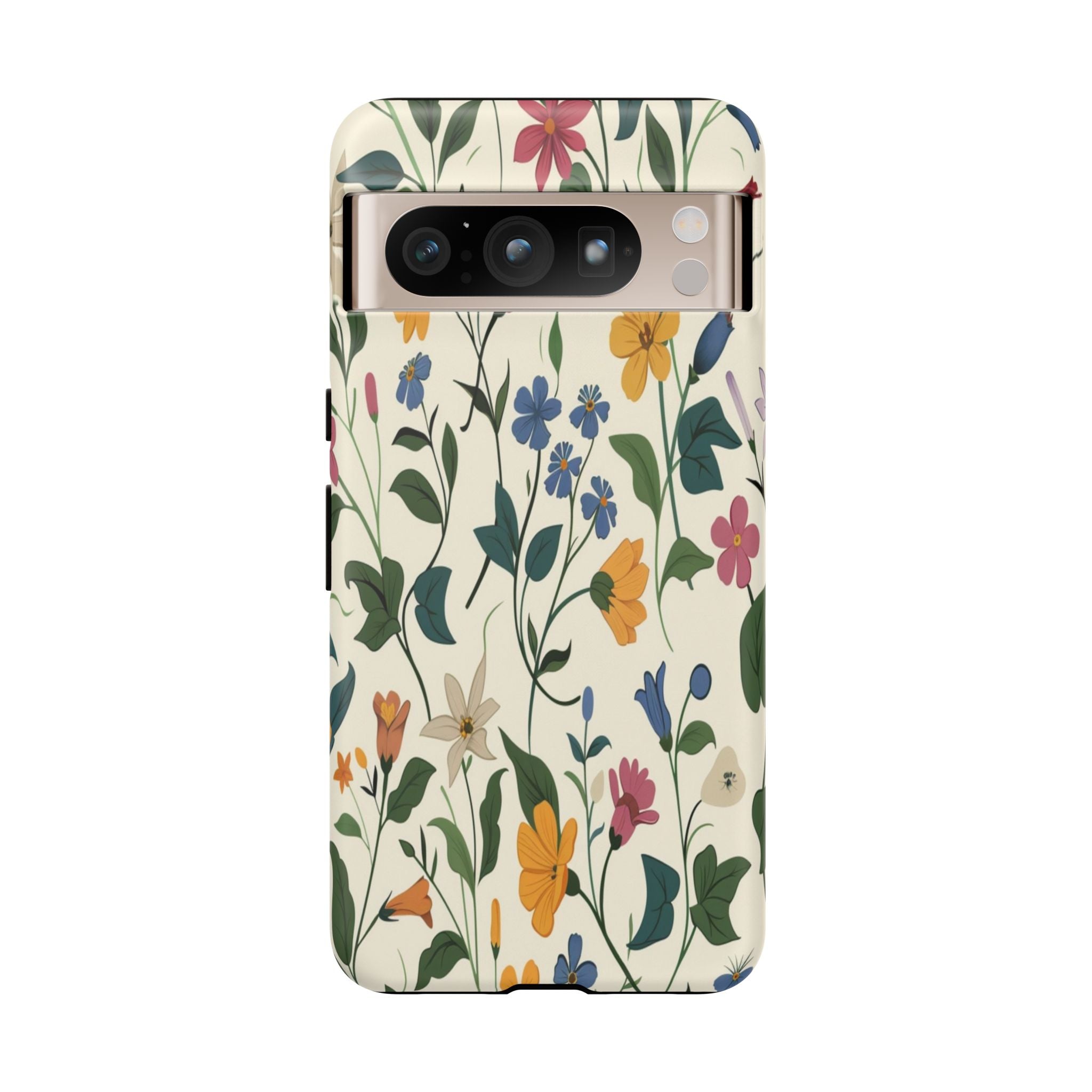 Vibrant Botanical Floral Pattern