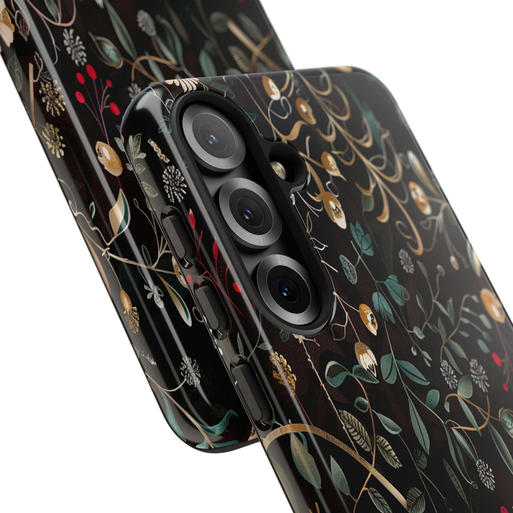 Dark Leafy Case