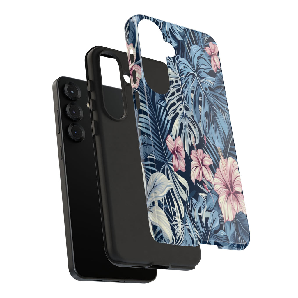 Tropical Hibiscus and Monstera Case