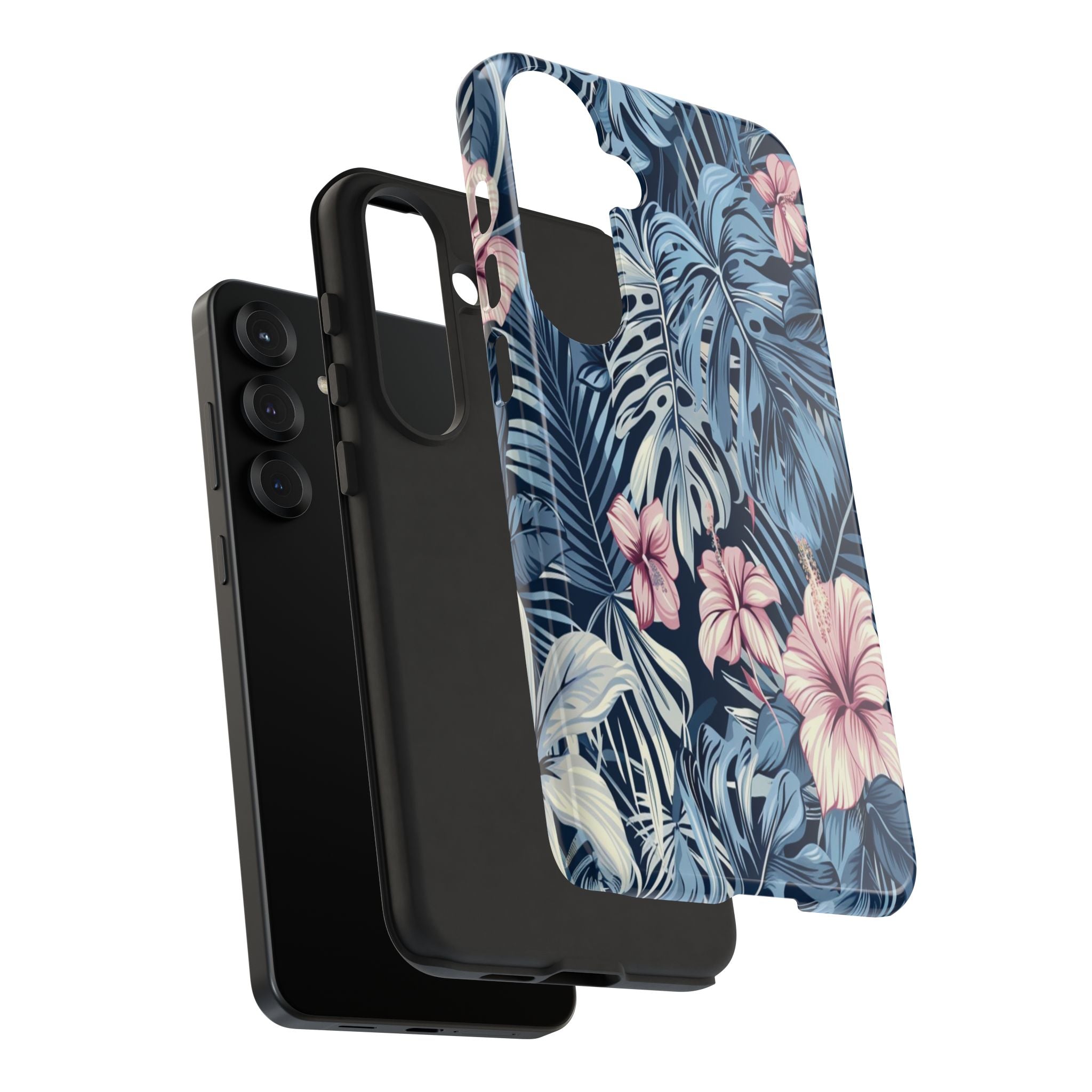 Tropical Hibiscus and Monstera Case