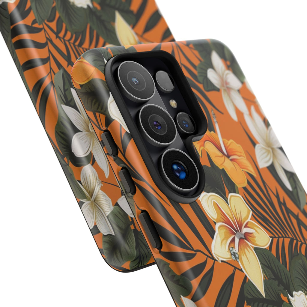 Vibrant Orange Tropical Case