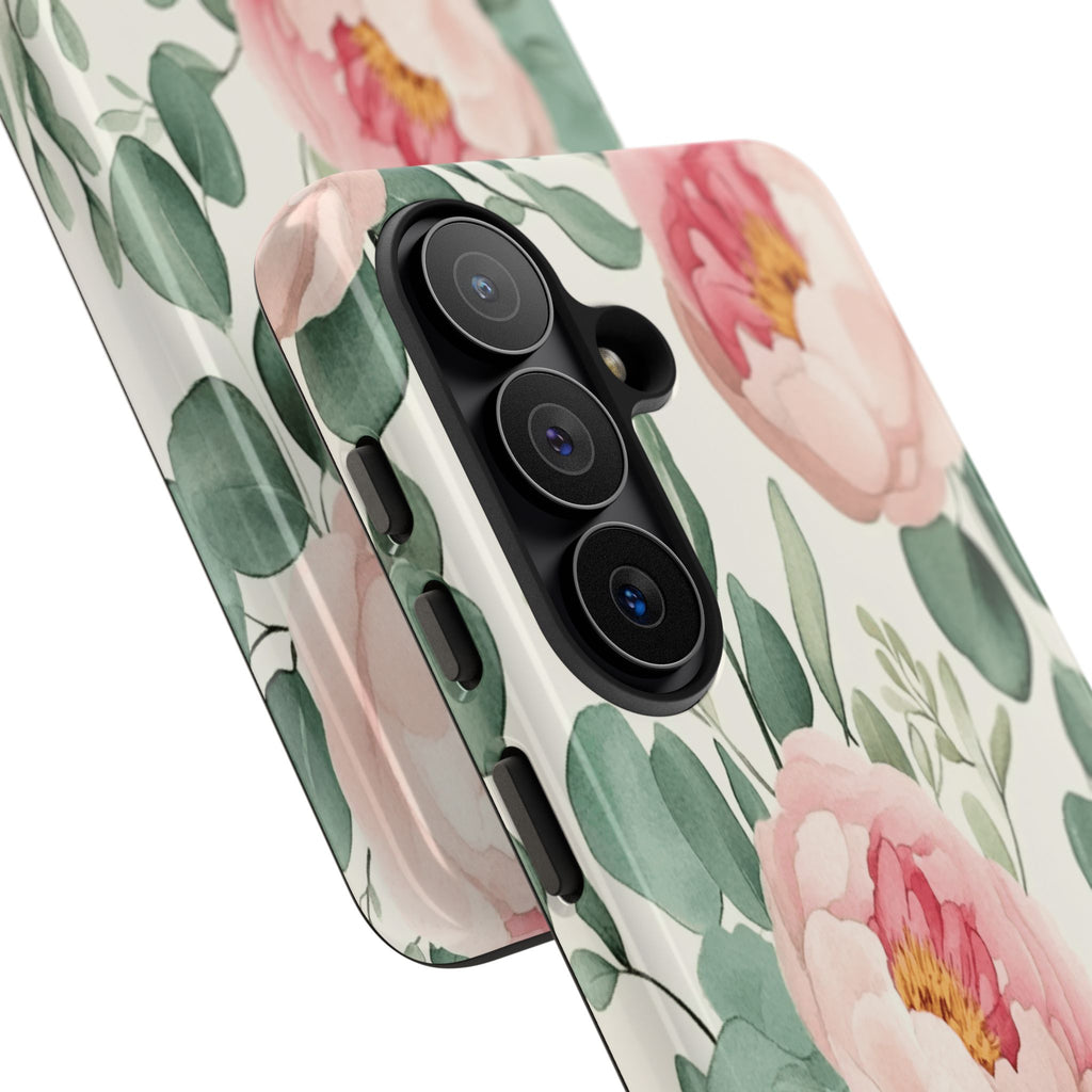Soft Pink Peonies Case