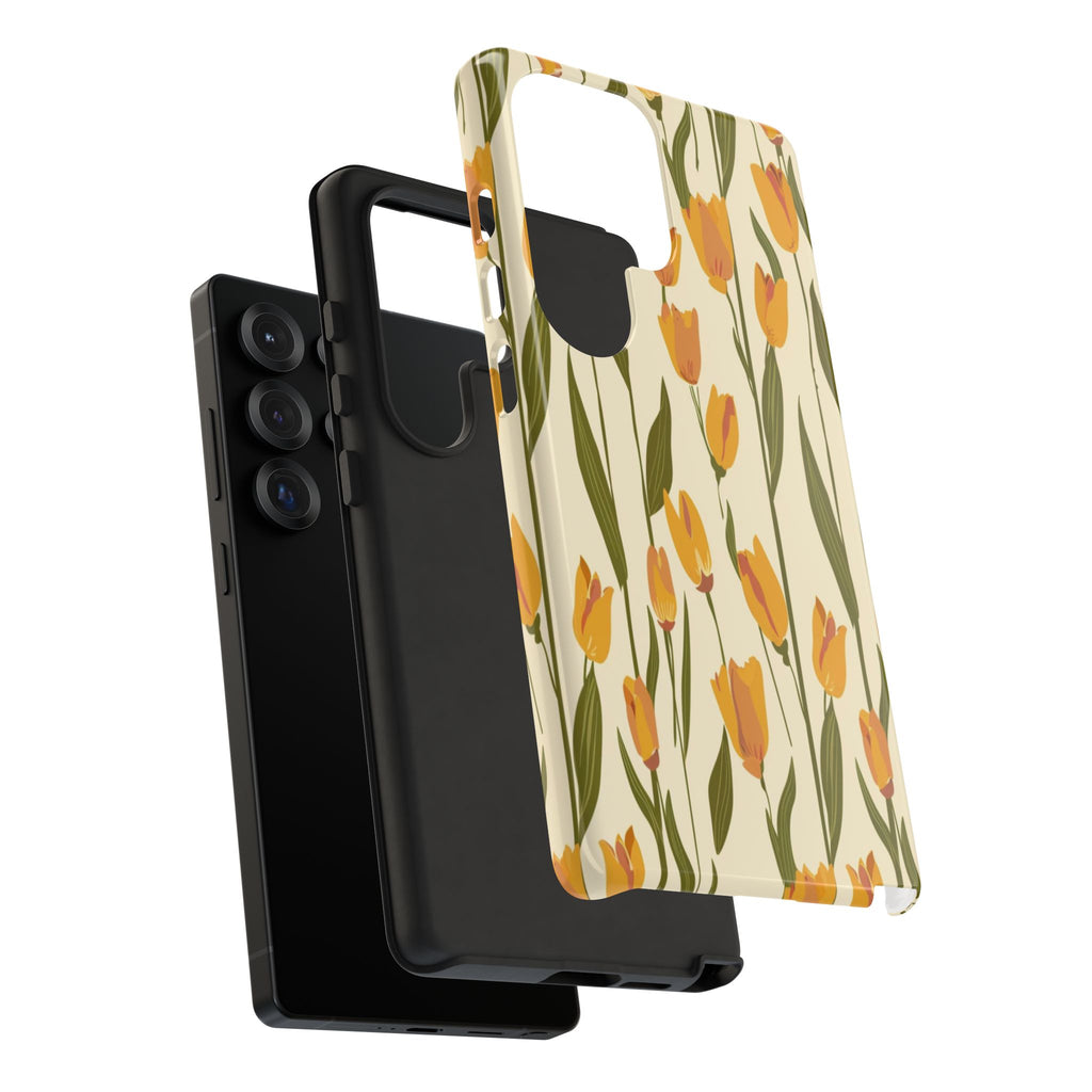 Yellow and Orange Tulips Case