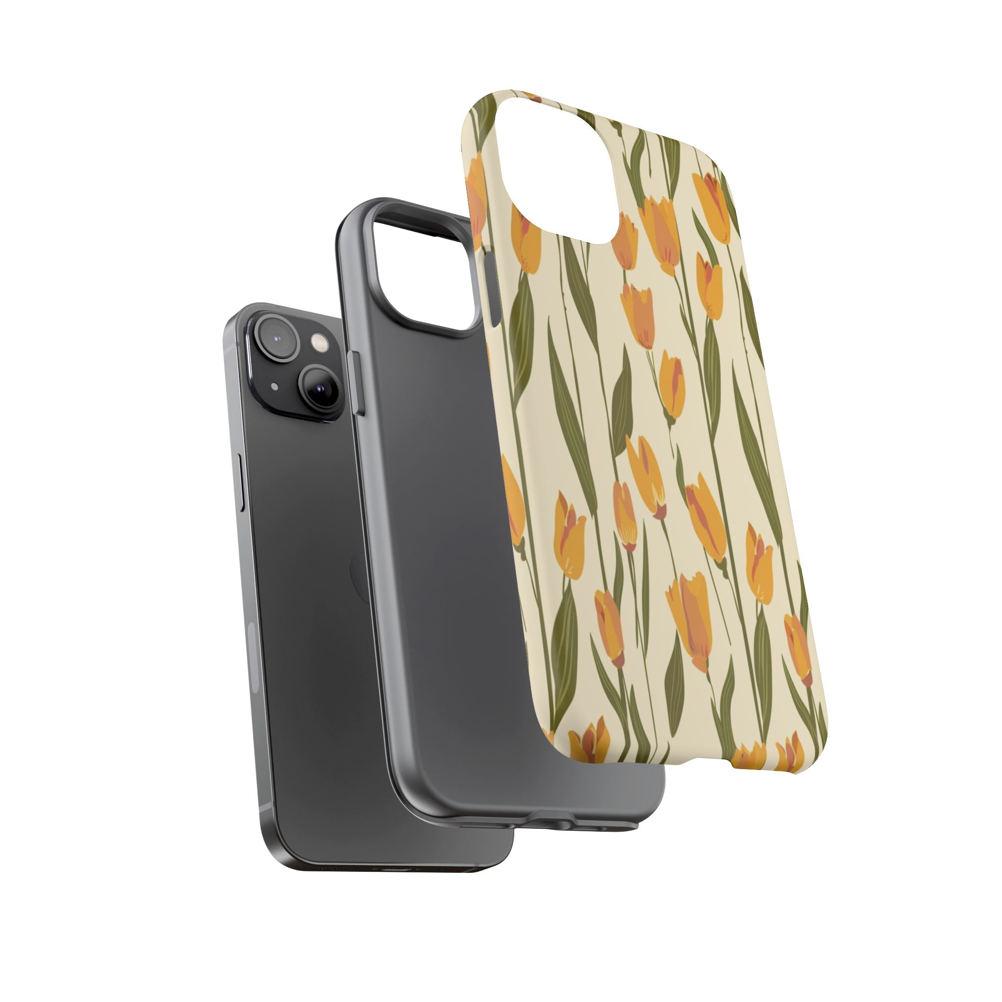 Yellow and Orange Tulips Case